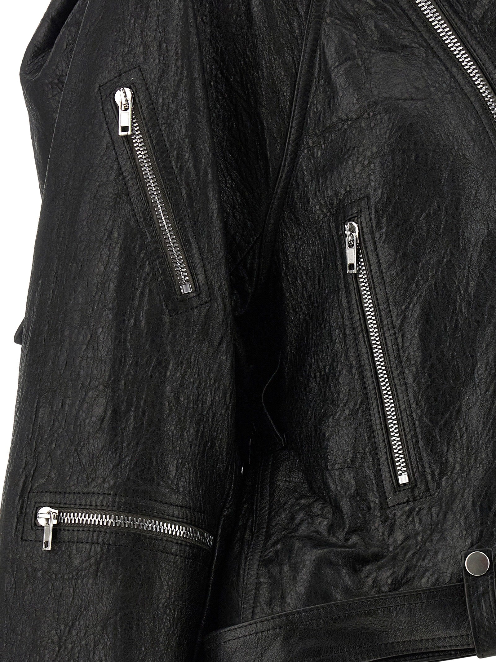 Rick Owens Women's Cropped Scarf Flight Jacket