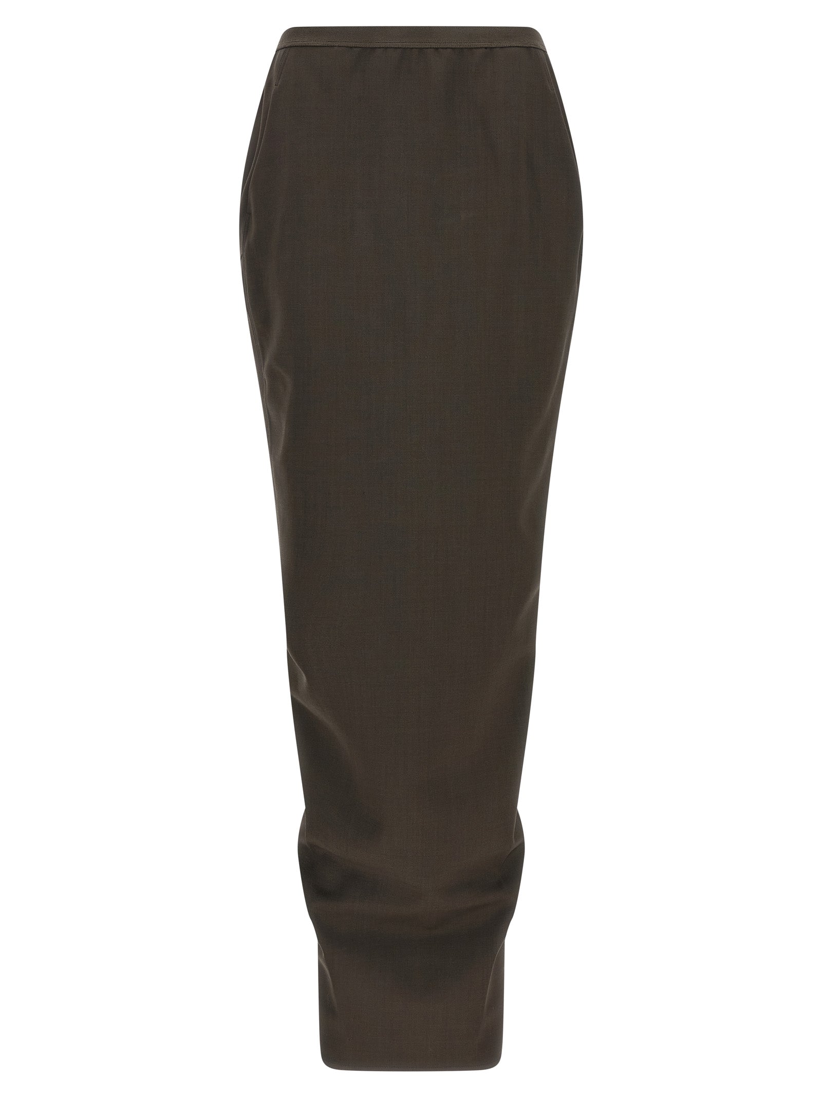 Rick Owens Women's Soft Pillar Long Skirt