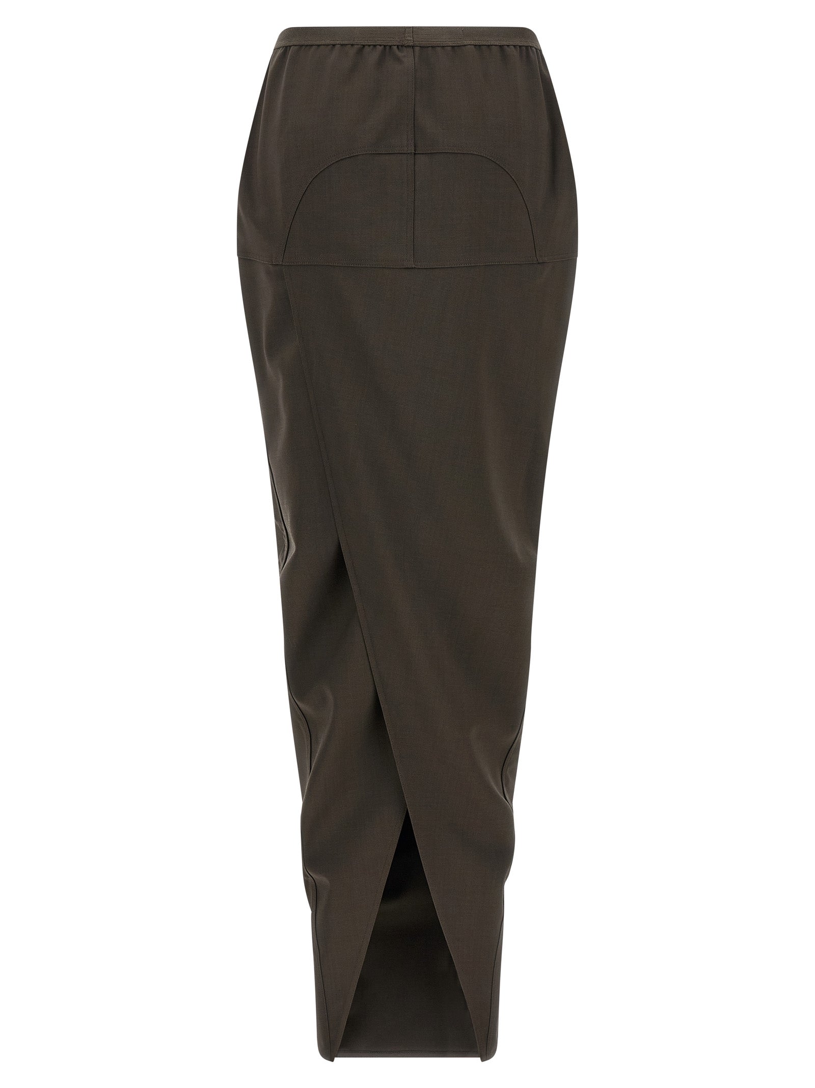 Rick Owens Women's Soft Pillar Long Skirt