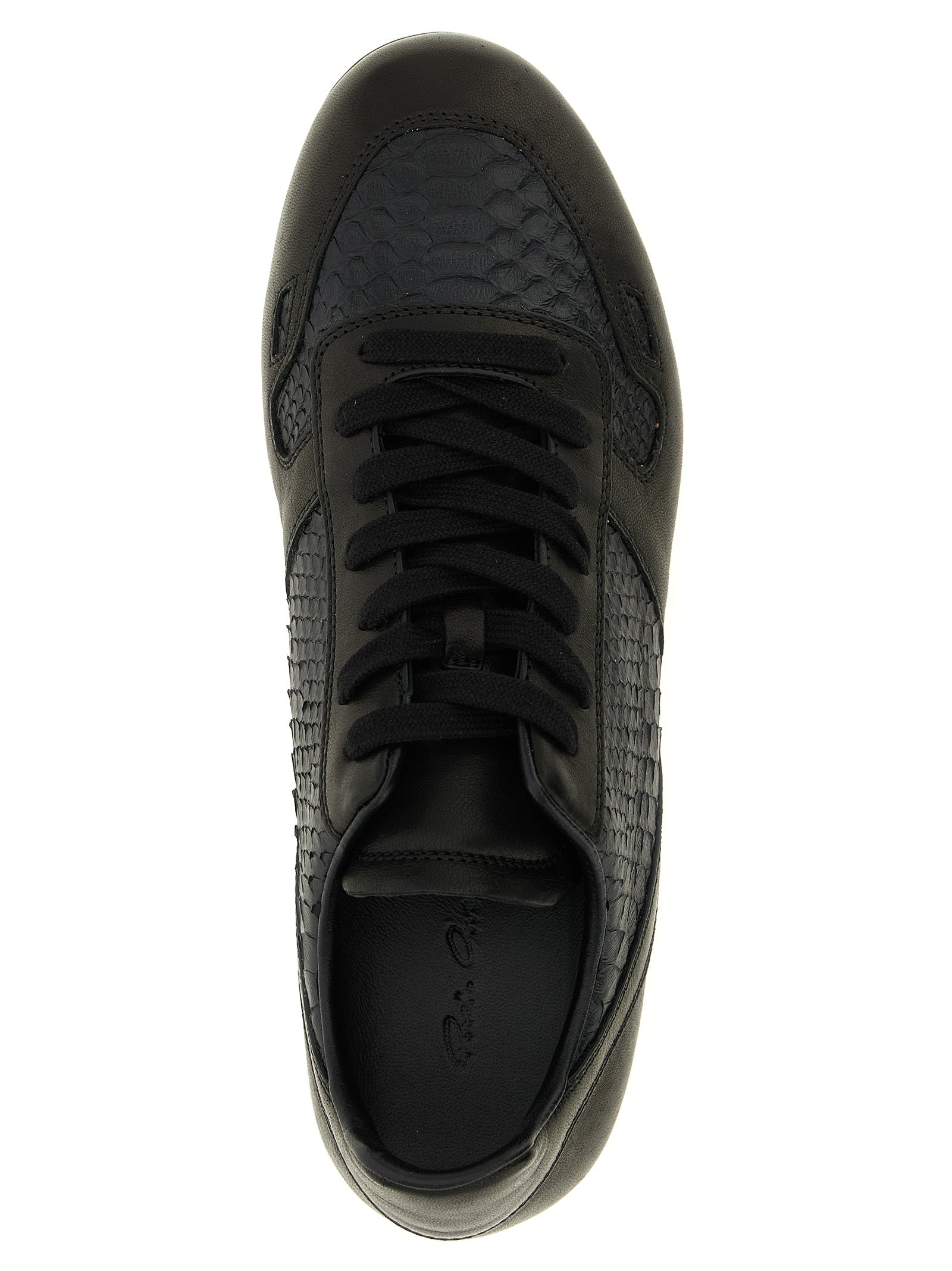 Rick Owens Men's Minimal Sneaks Sneakers