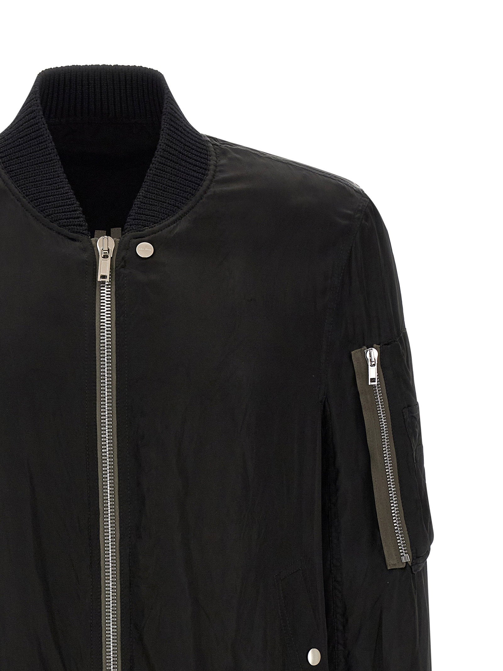 Rick Owens Men's Classic Flight Bomber Jacket