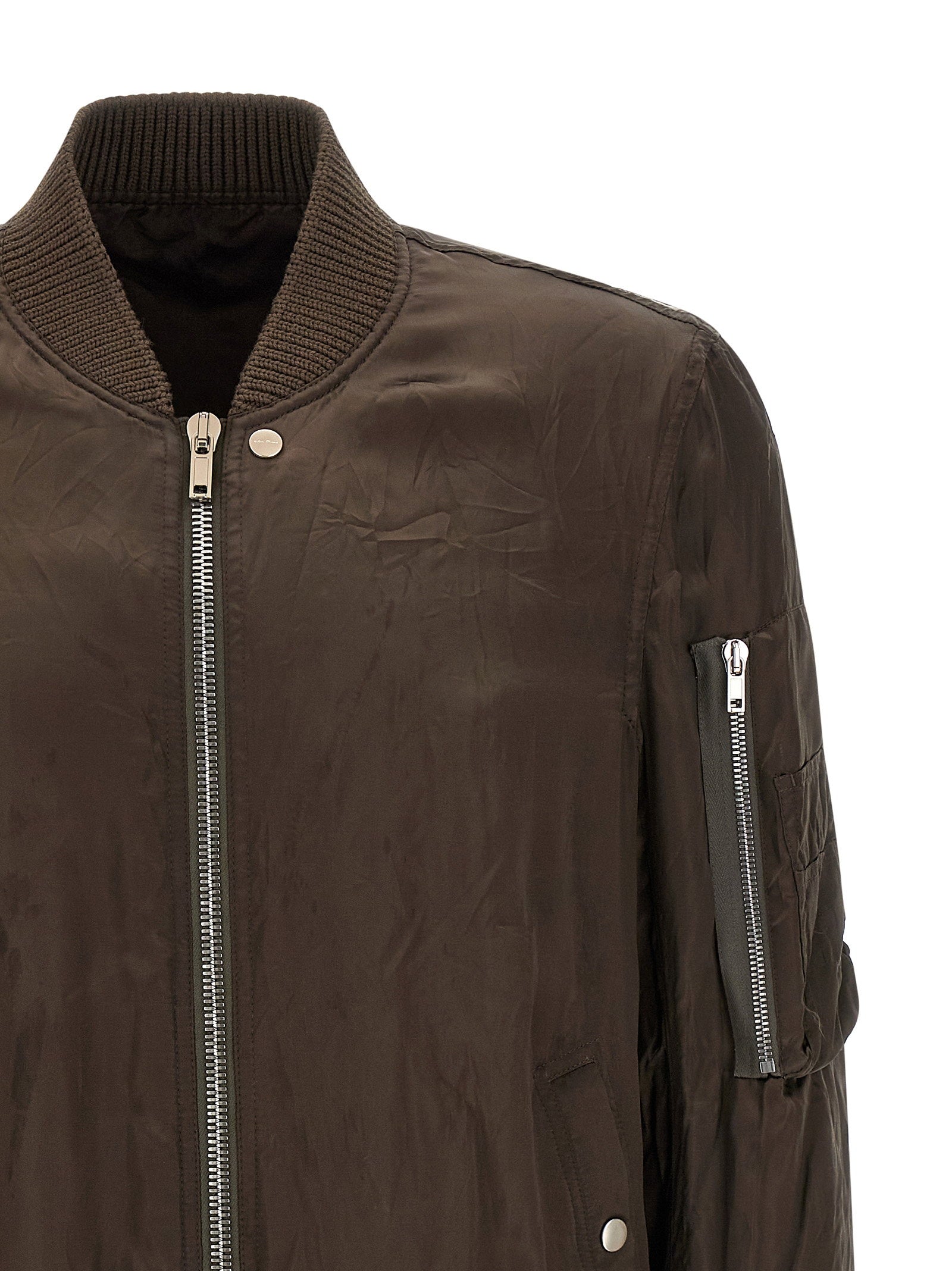 Rick Owens Men's Classic Flight Bomber Jacket
