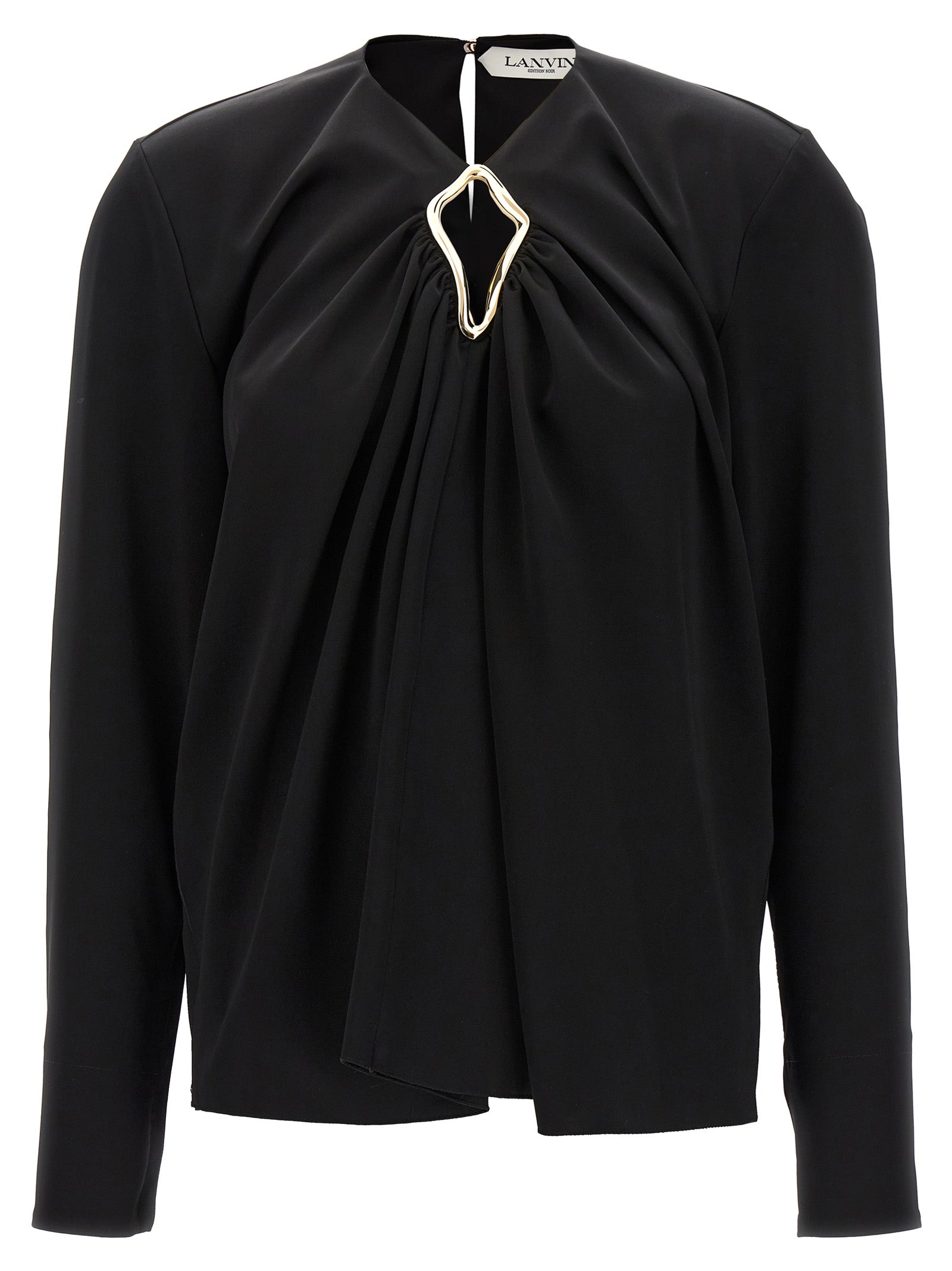 Lanvin Women's Metallic Detail Blouse