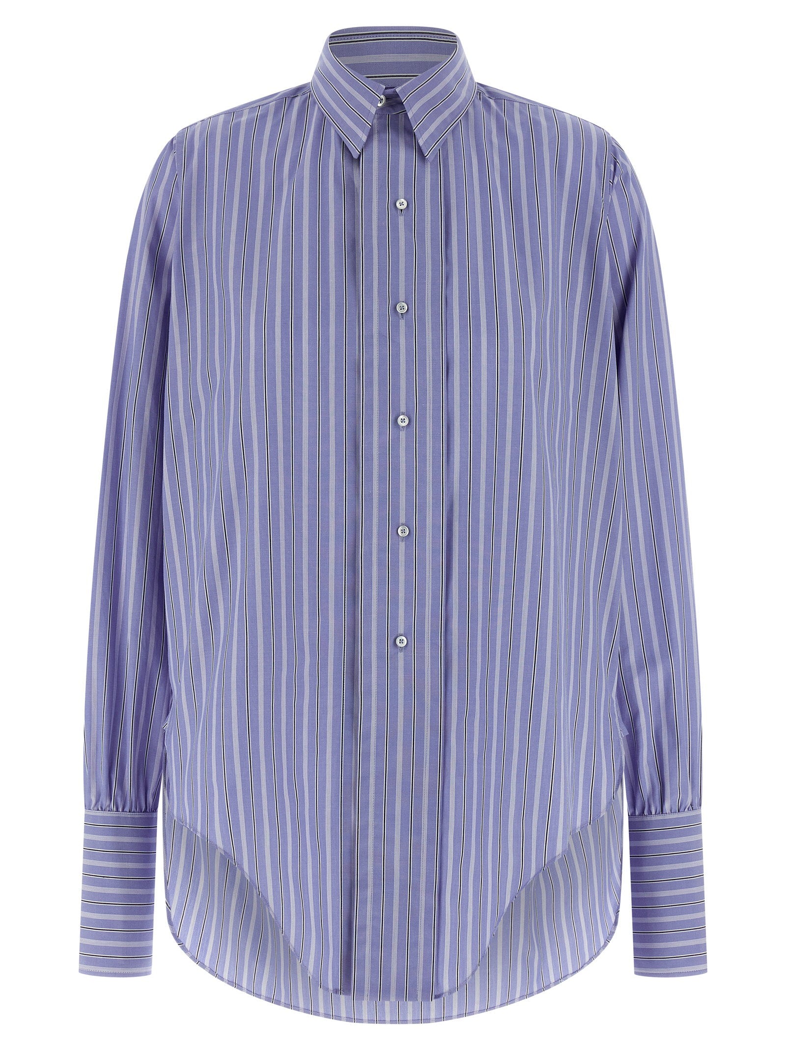 Maison Margiela Women's Striped Cotton Shirt
