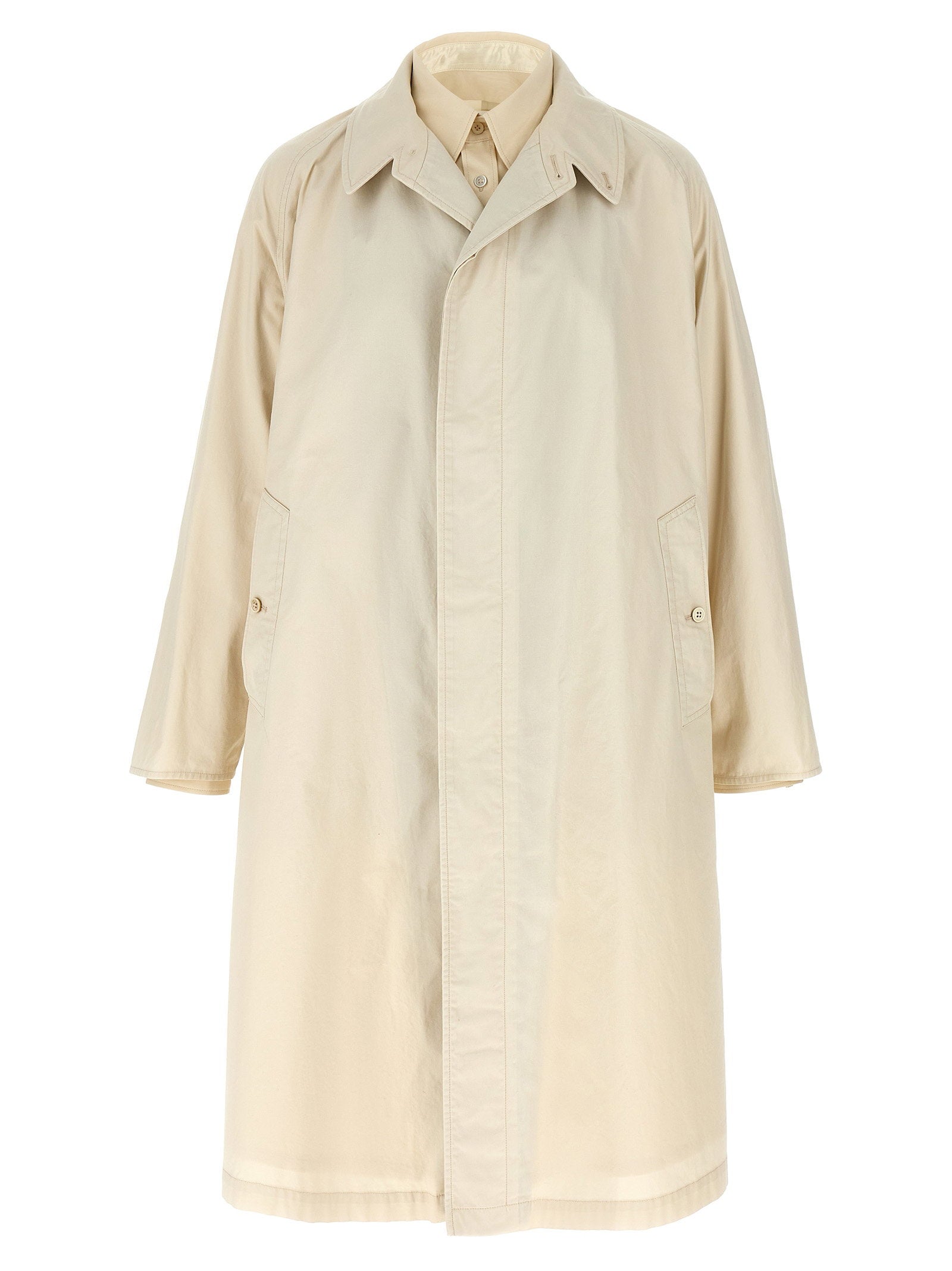 Maison Margiela Men's Layered Trench Coat