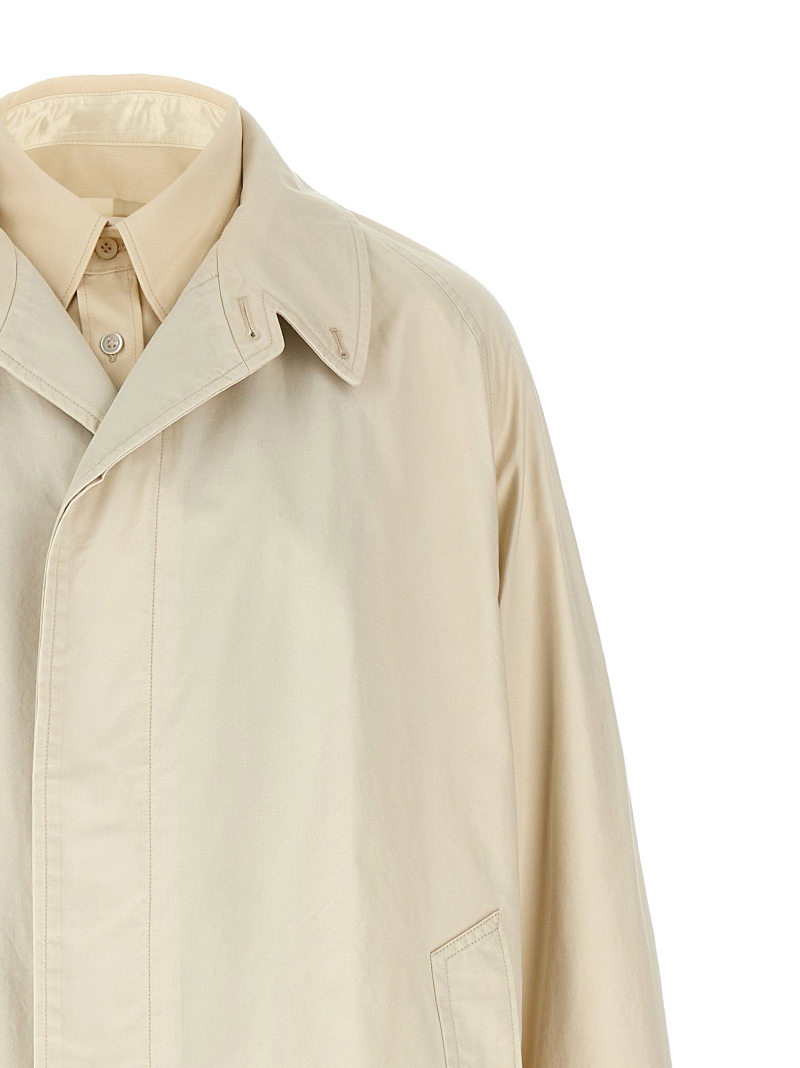 Maison Margiela Men's Layered Trench Coat