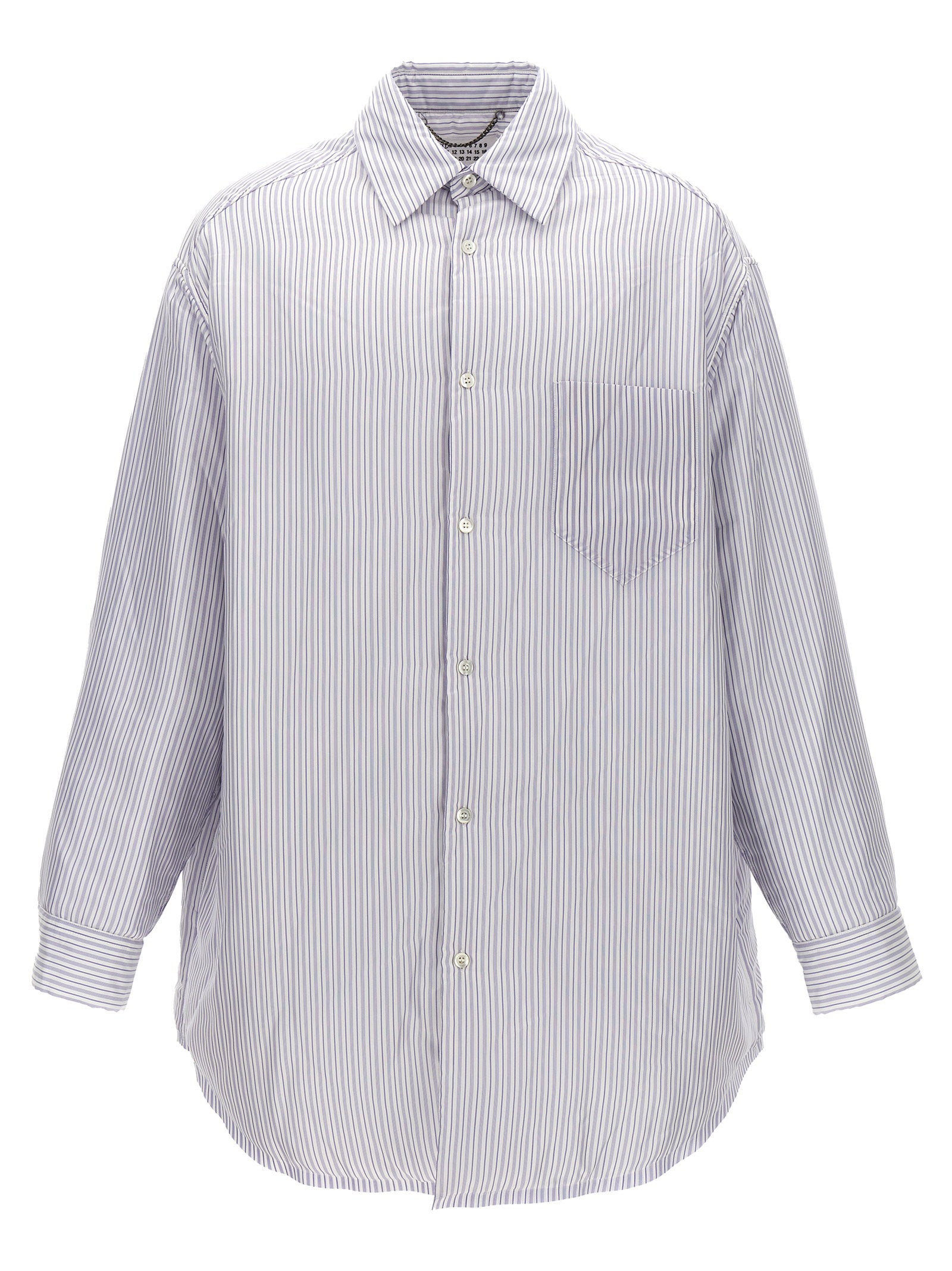 Maison Margiela Men's Striped Shirt Jacket