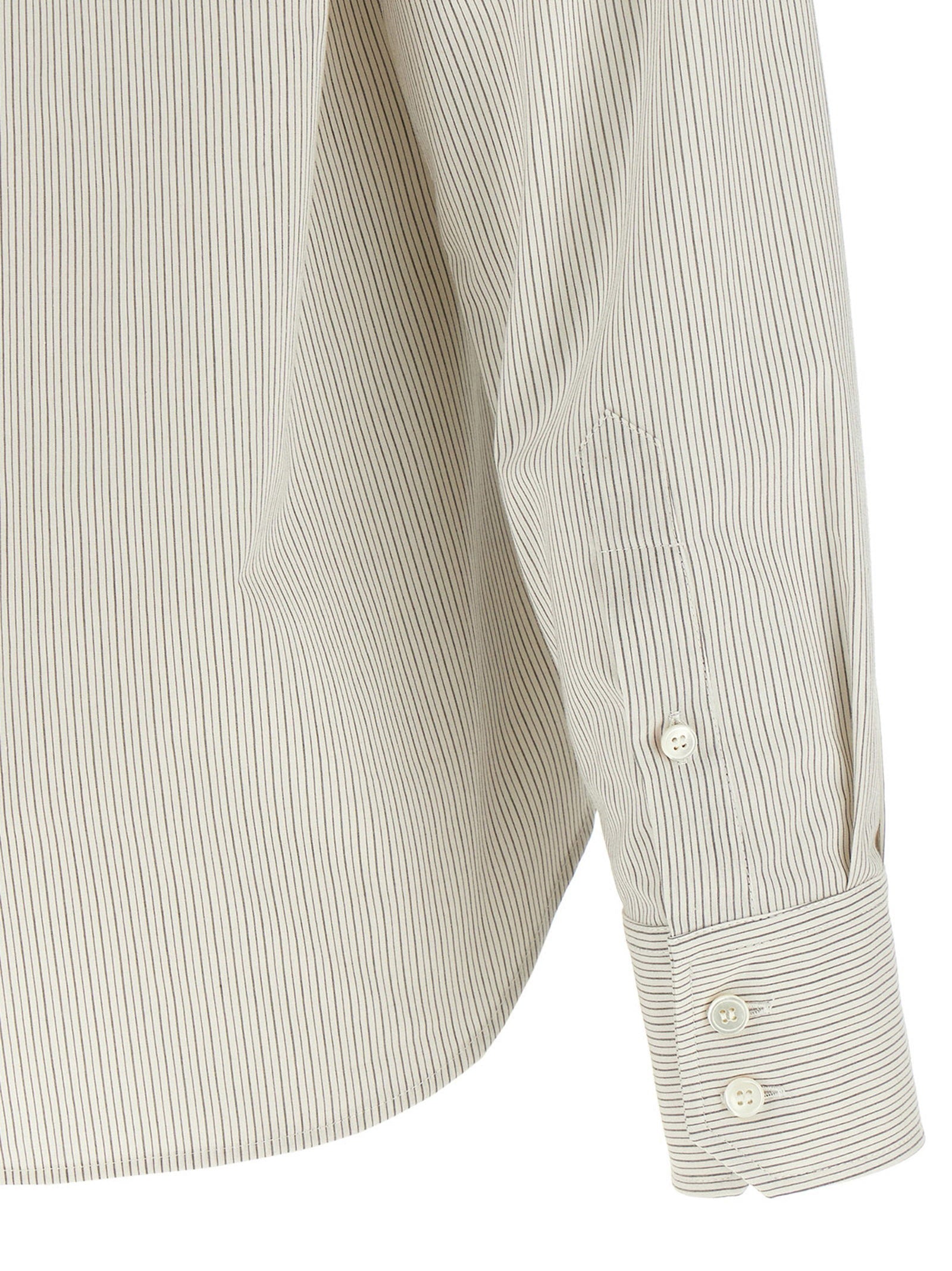 Mm6 Maison Margiela Women's Trompe Loeil Collar Shirt