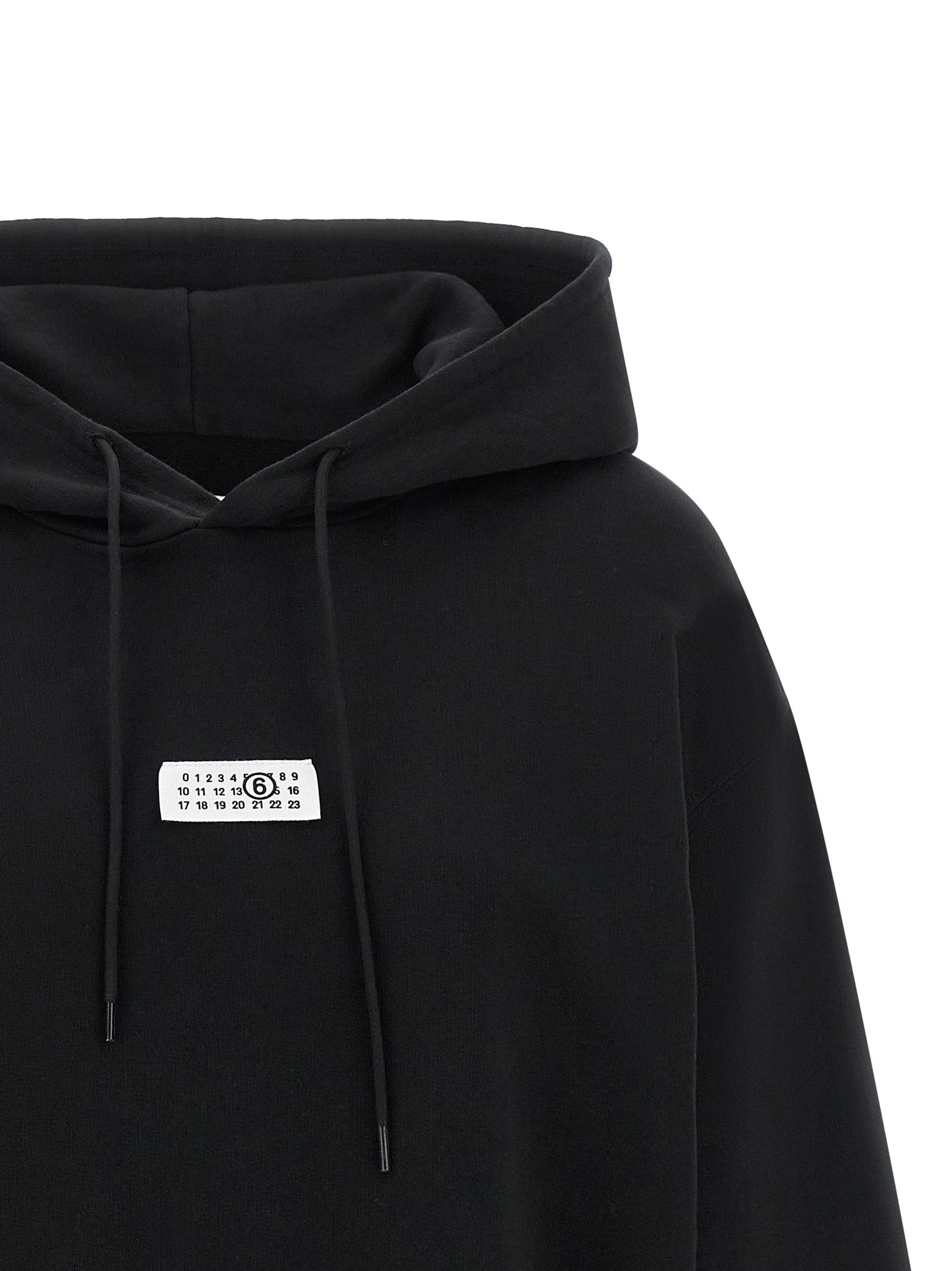 Mm6 Maison Margiela Women's Numeric Signature Mm6 Hoodie