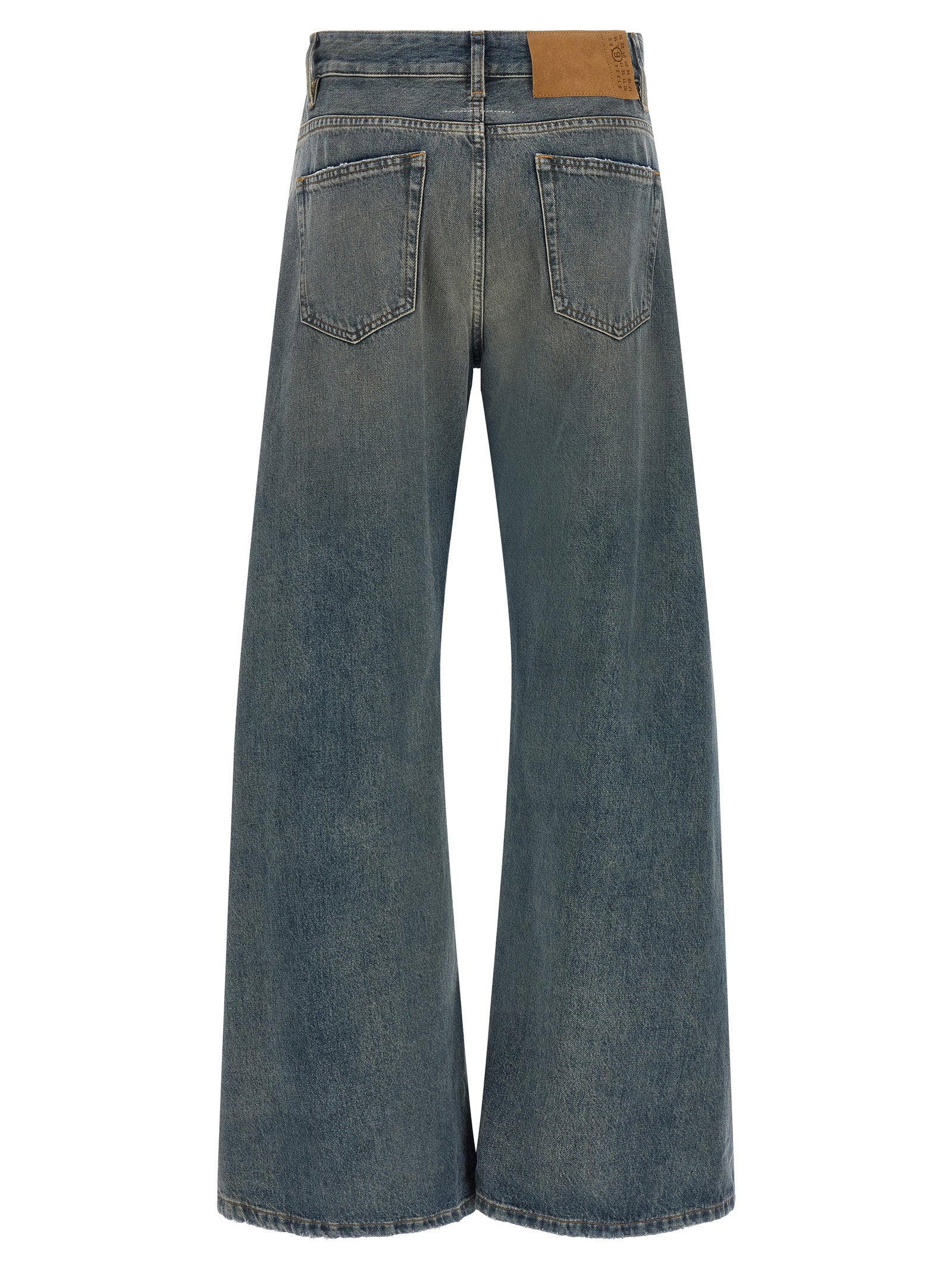 Mm6 Maison Margiela Women's Jeans Wide-Leg