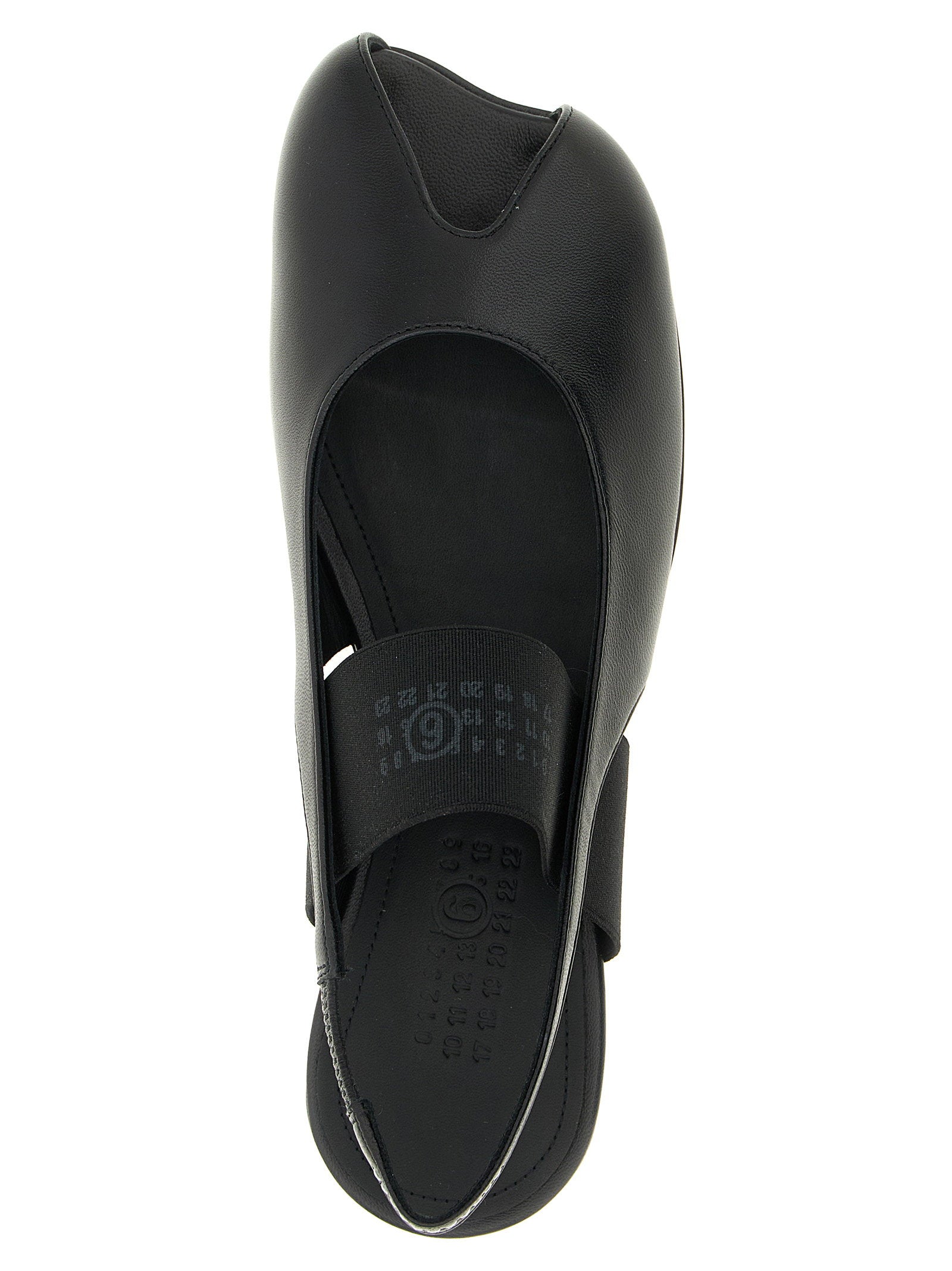 Mm6 Maison Margiela Women's Opentoe Tabi Slingback