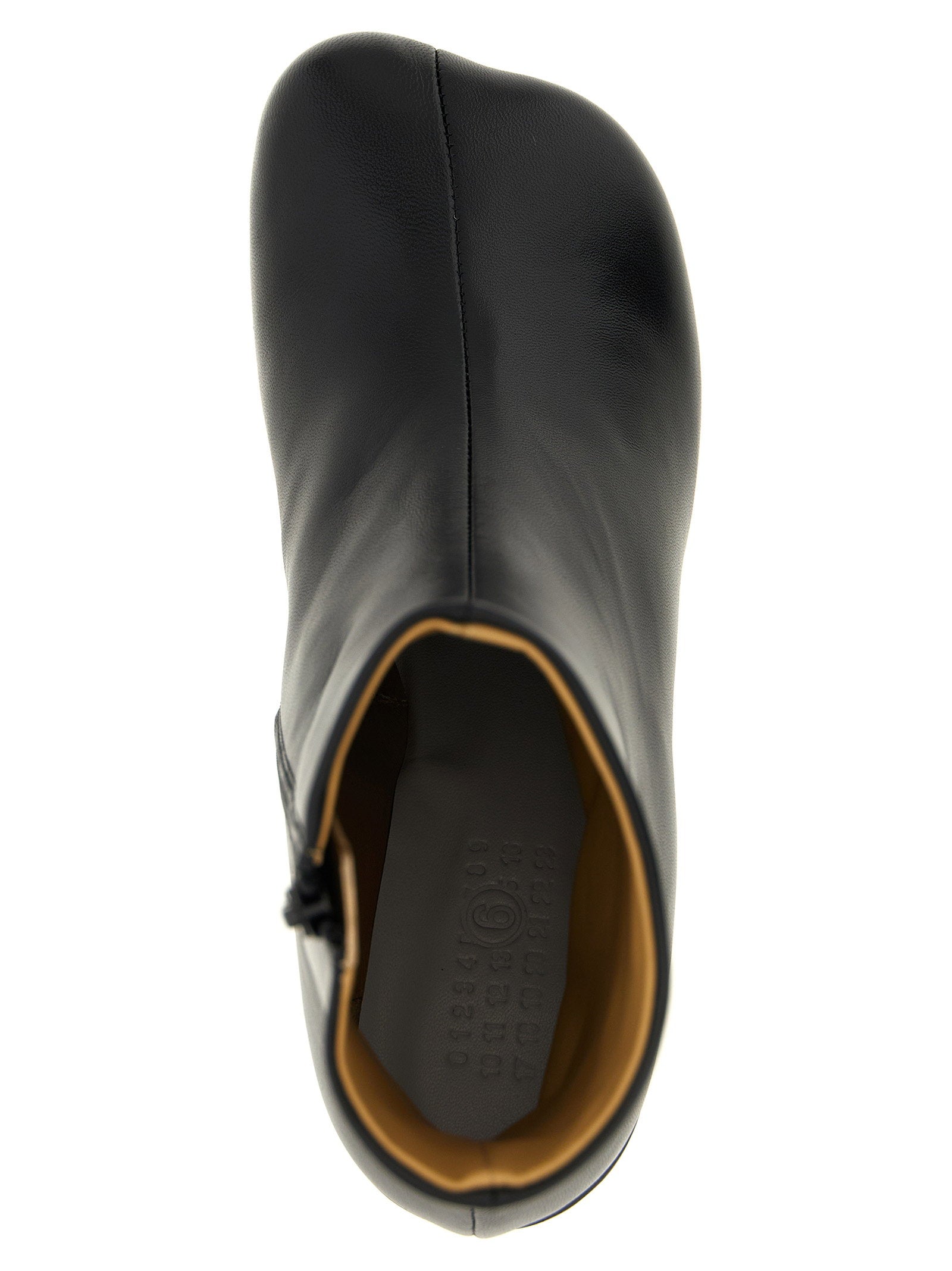 Mm6 Maison Margiela Women's Leather Ankle Boots