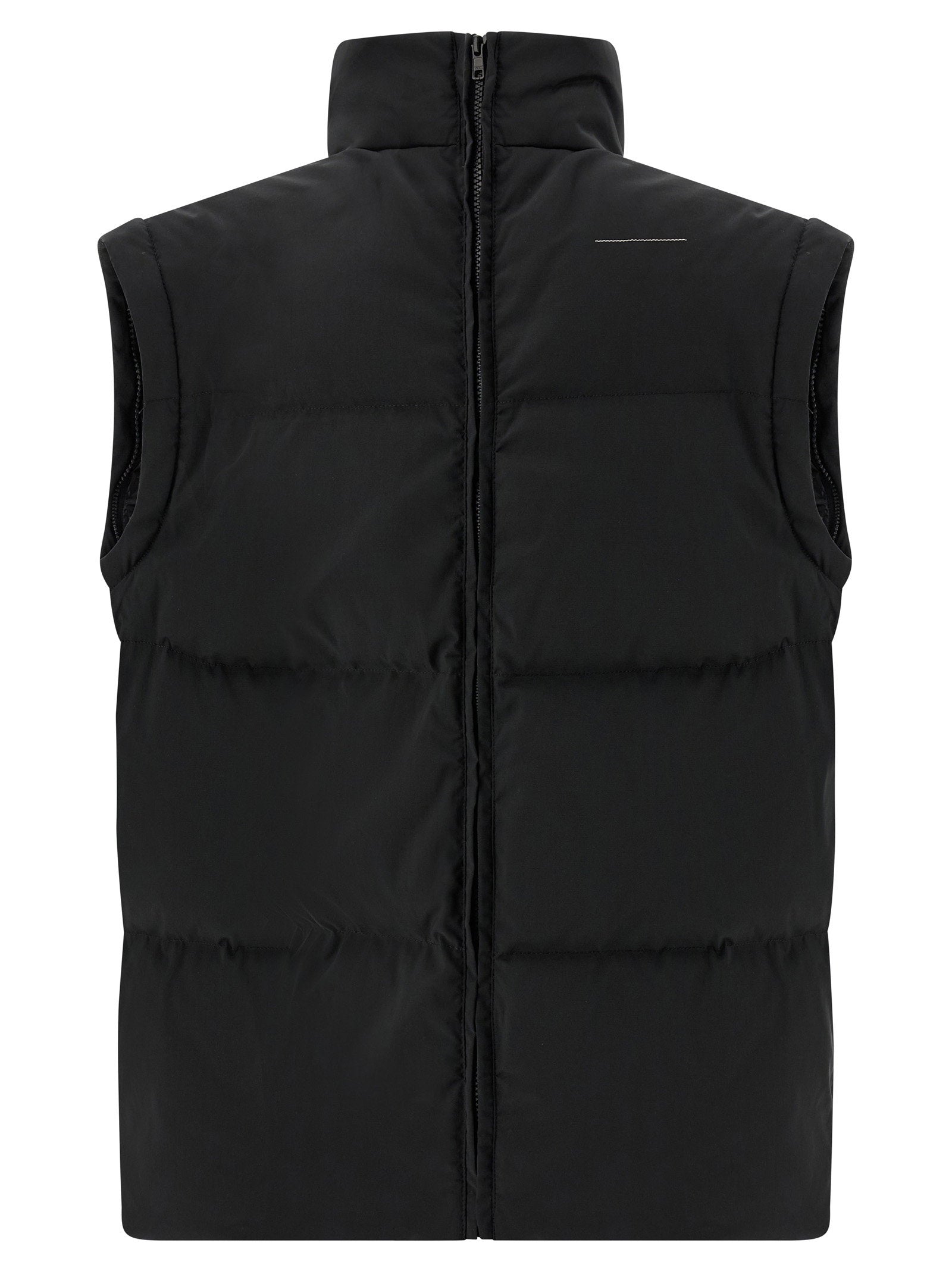 Mm6 Maison Margiela Women's Numeric Signature Mm6 Embroidery Down Jacket