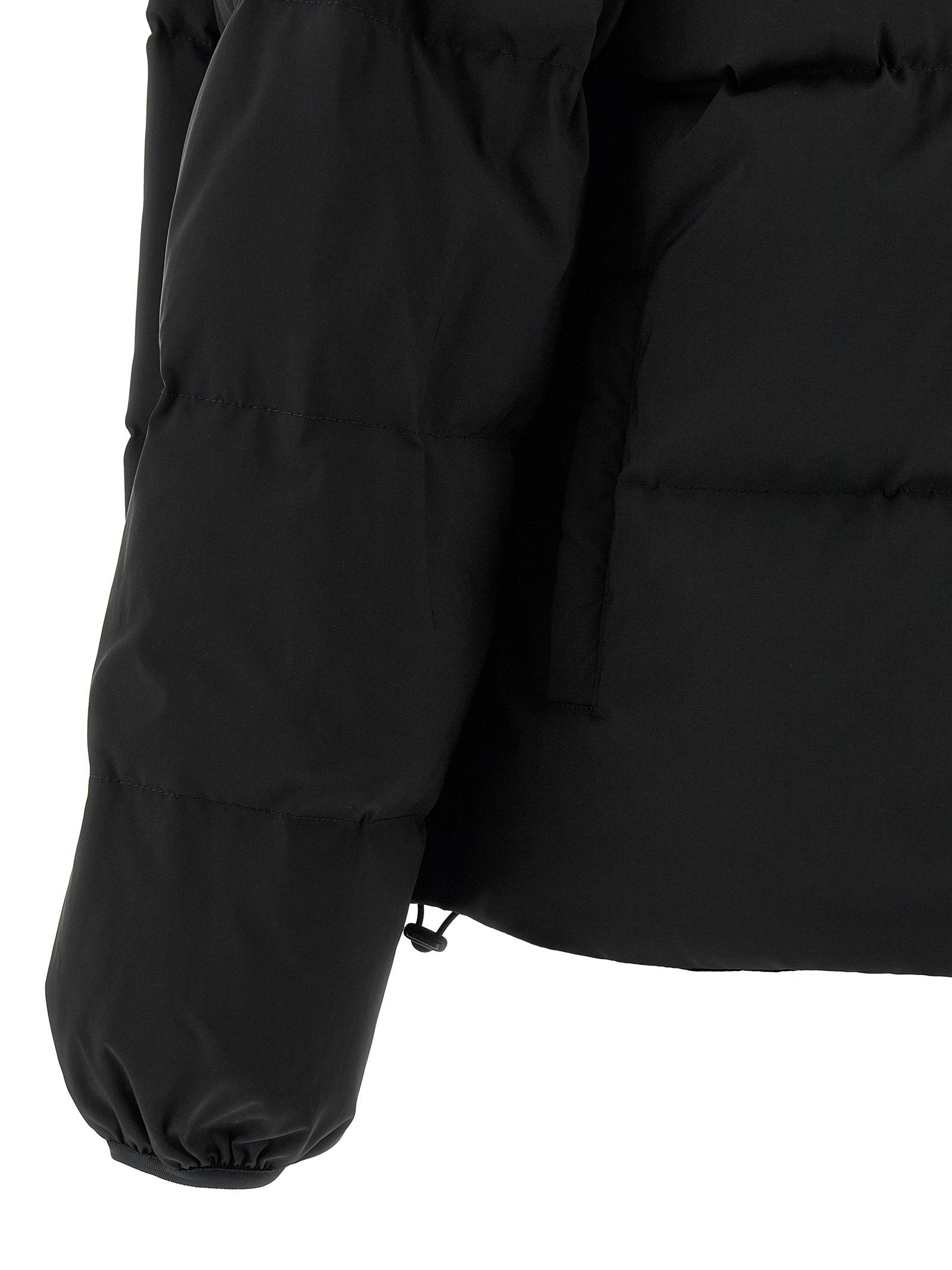 Mm6 Maison Margiela Women's Numeric Signature Mm6 Embroidery Down Jacket