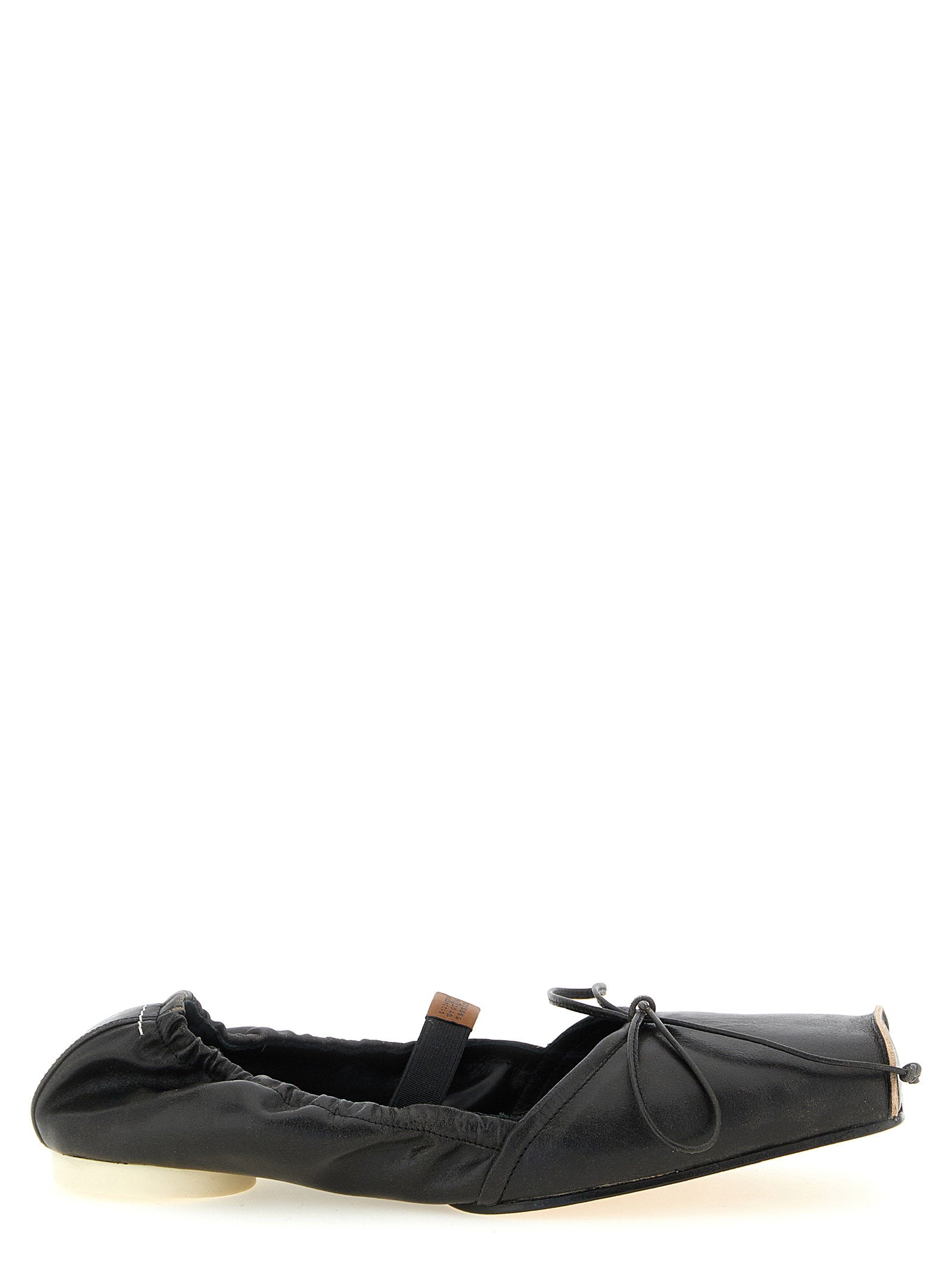 Mm6 Maison Margiela Women's Square Toe Ballet Flats