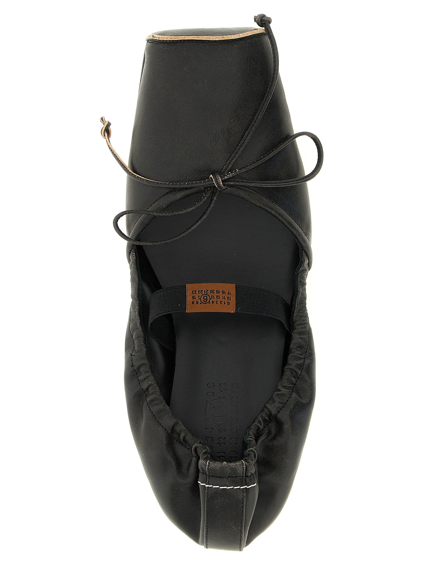 Mm6 Maison Margiela Women's Square Toe Ballet Flats
