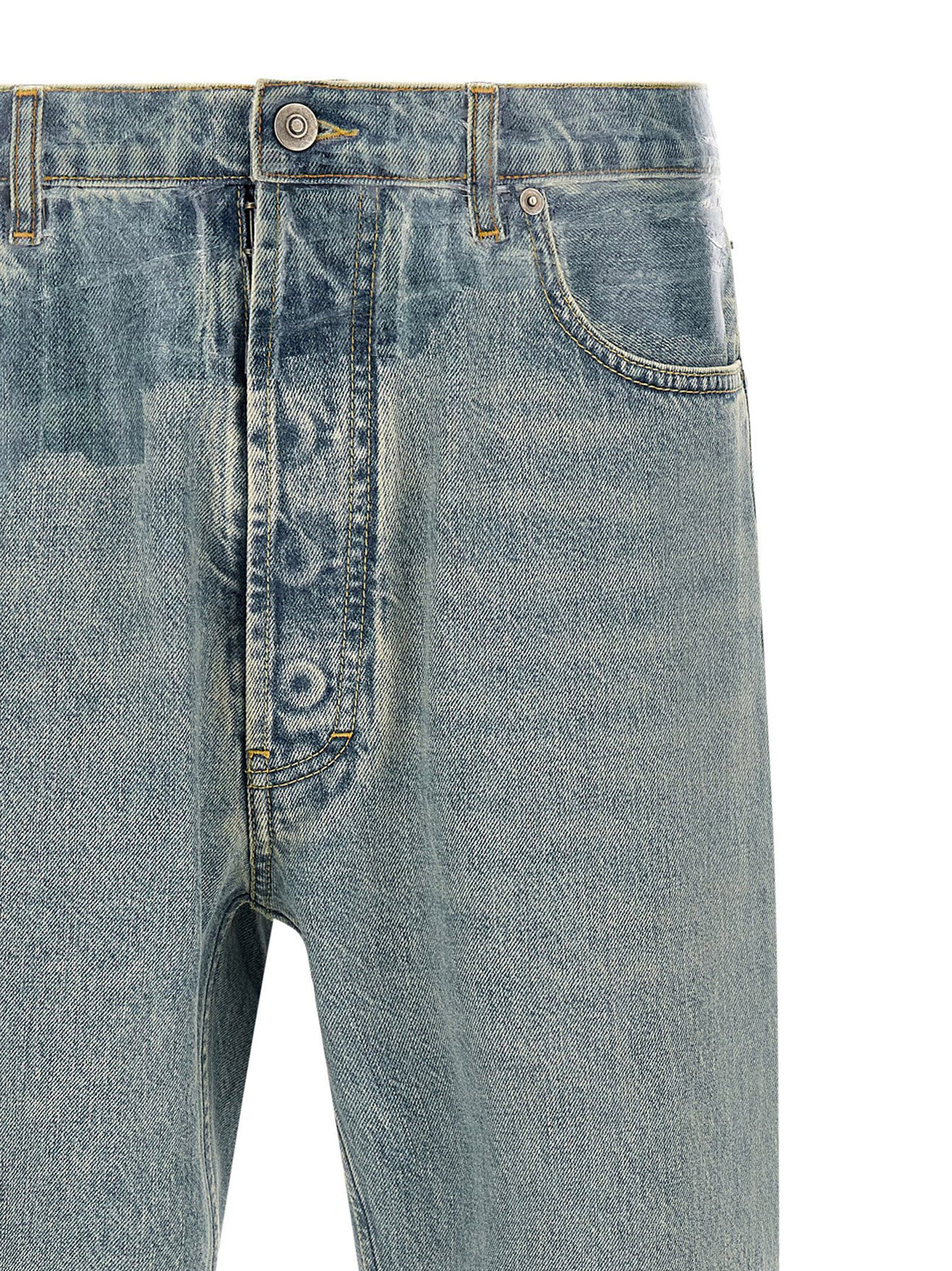 Maison Margiela Men's Taped Jeans
