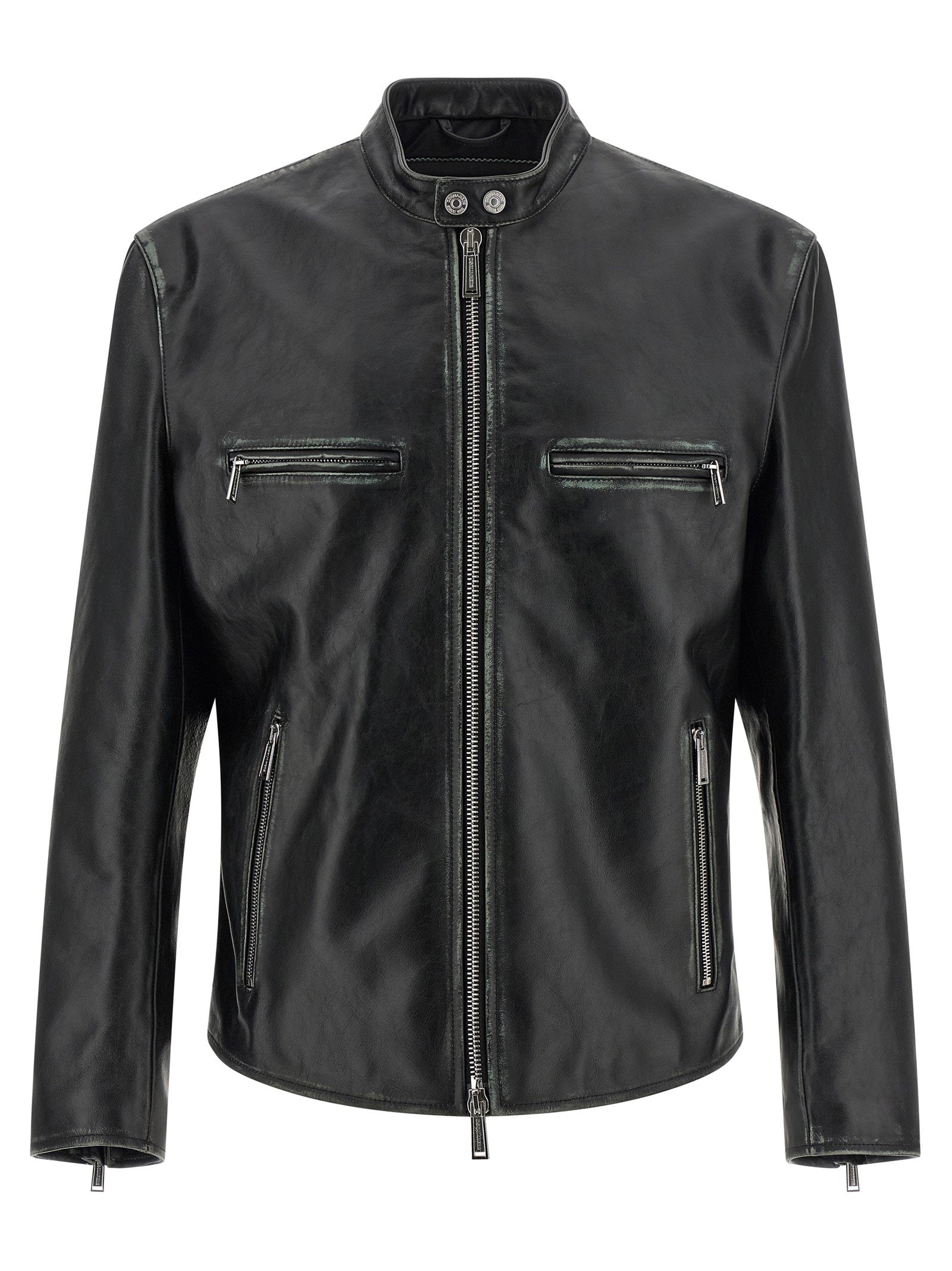 Dsquared2 Men's Bad Boy Biker Jacket