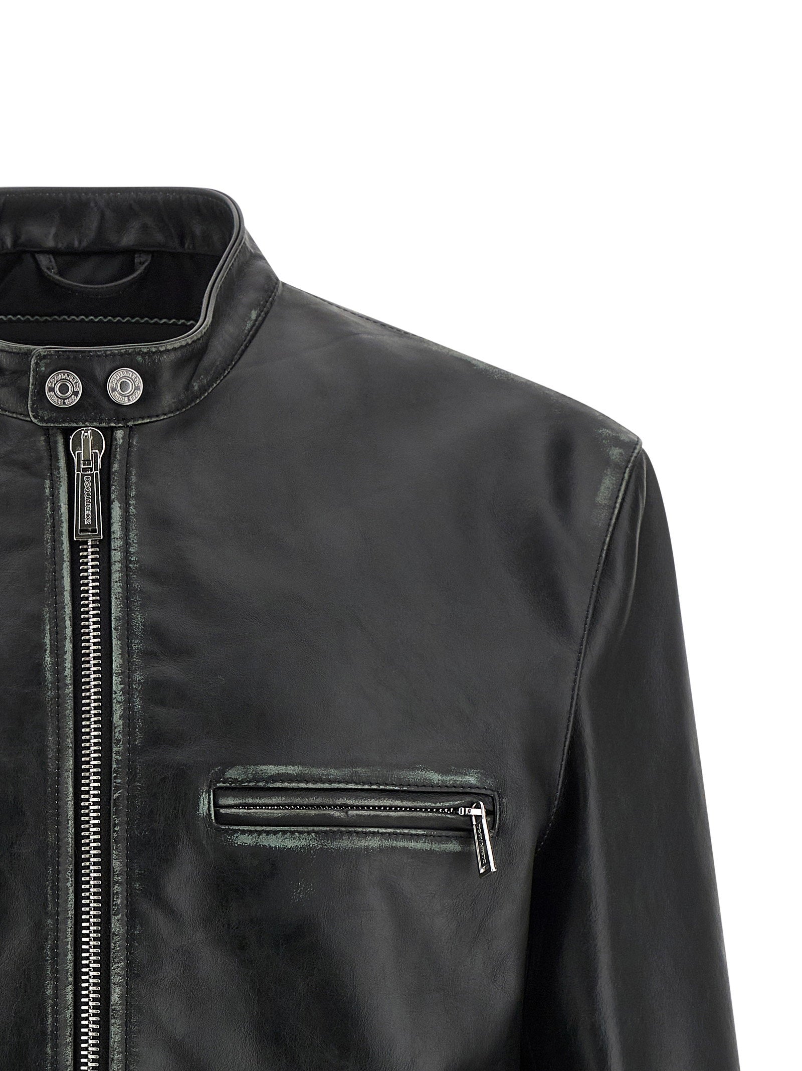 Dsquared2 Men's Bad Boy Biker Jacket
