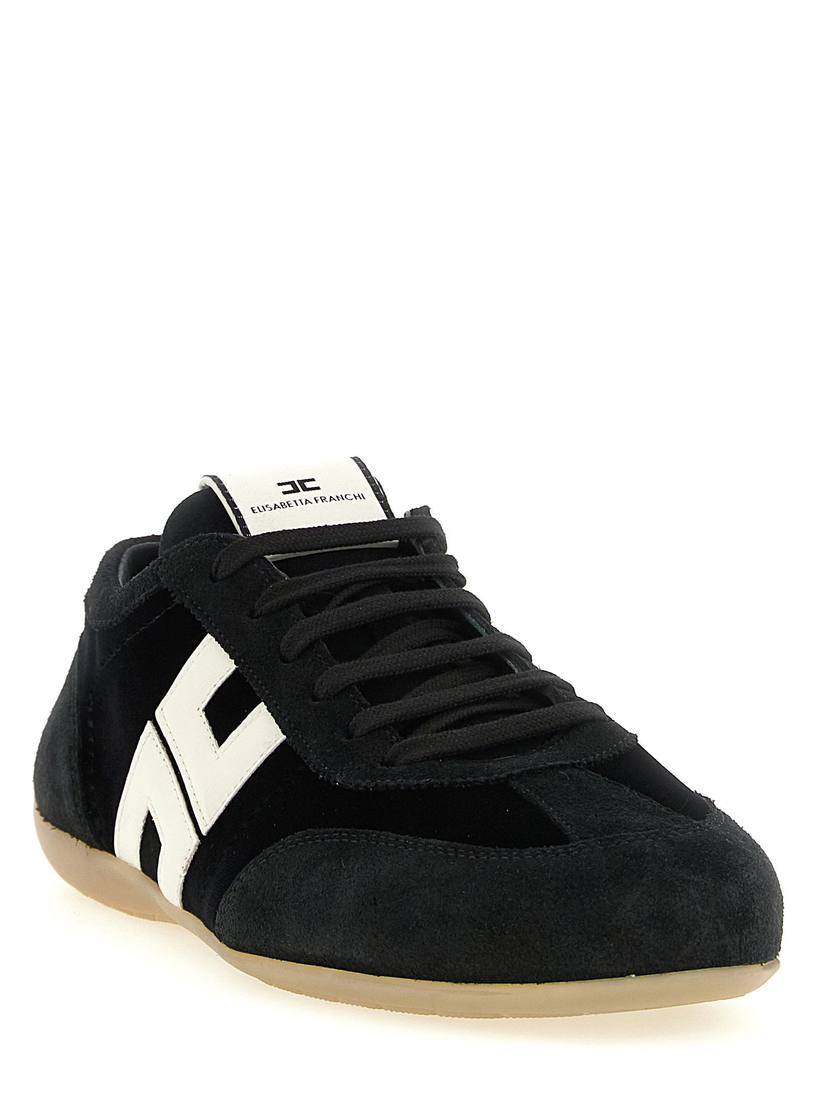 Elisabetta Franchi Women's Nappa And Velvet Sneakers