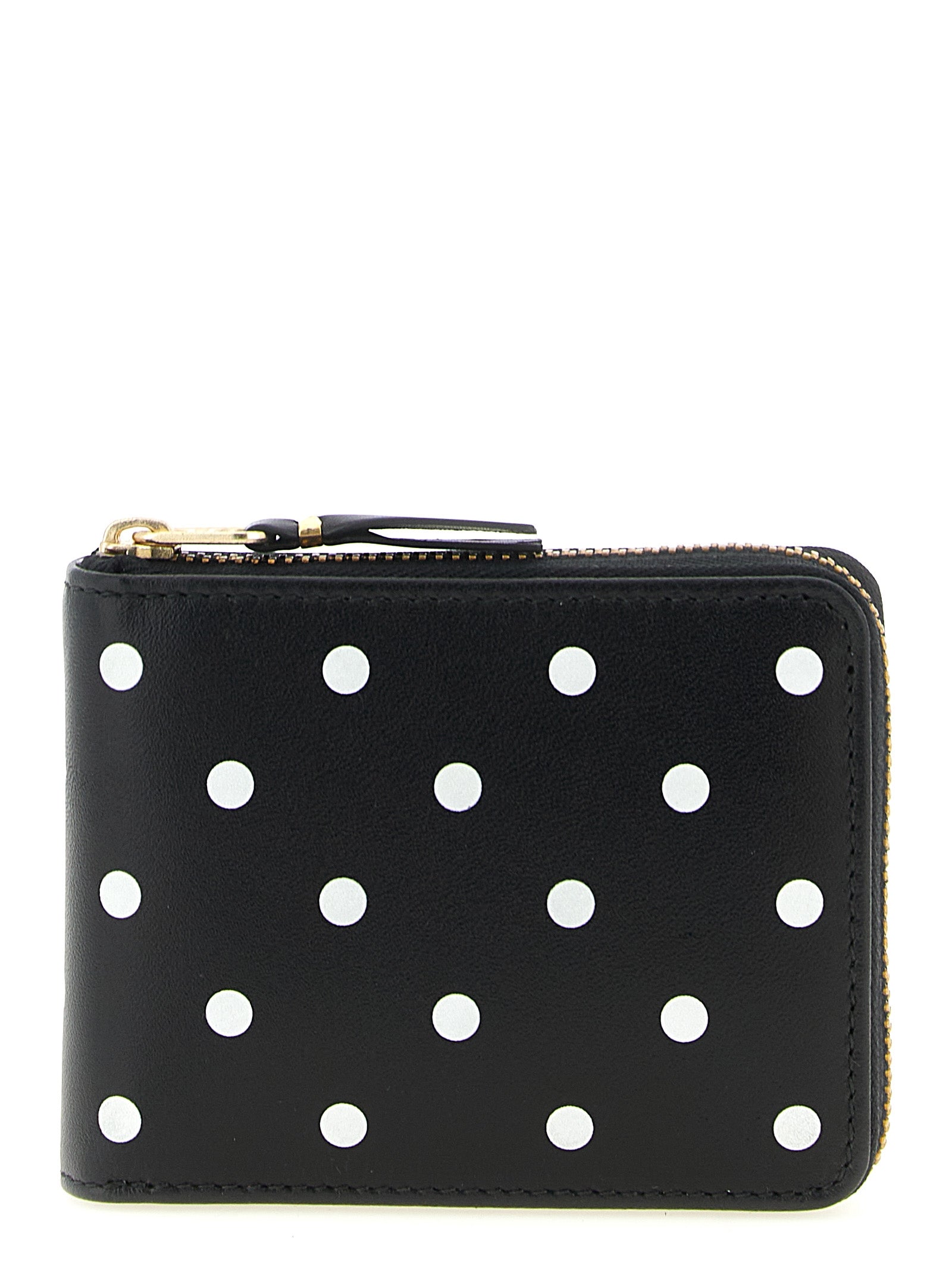 Comme Des Garcons Wallet Women's Polka Dots Printed Wallet