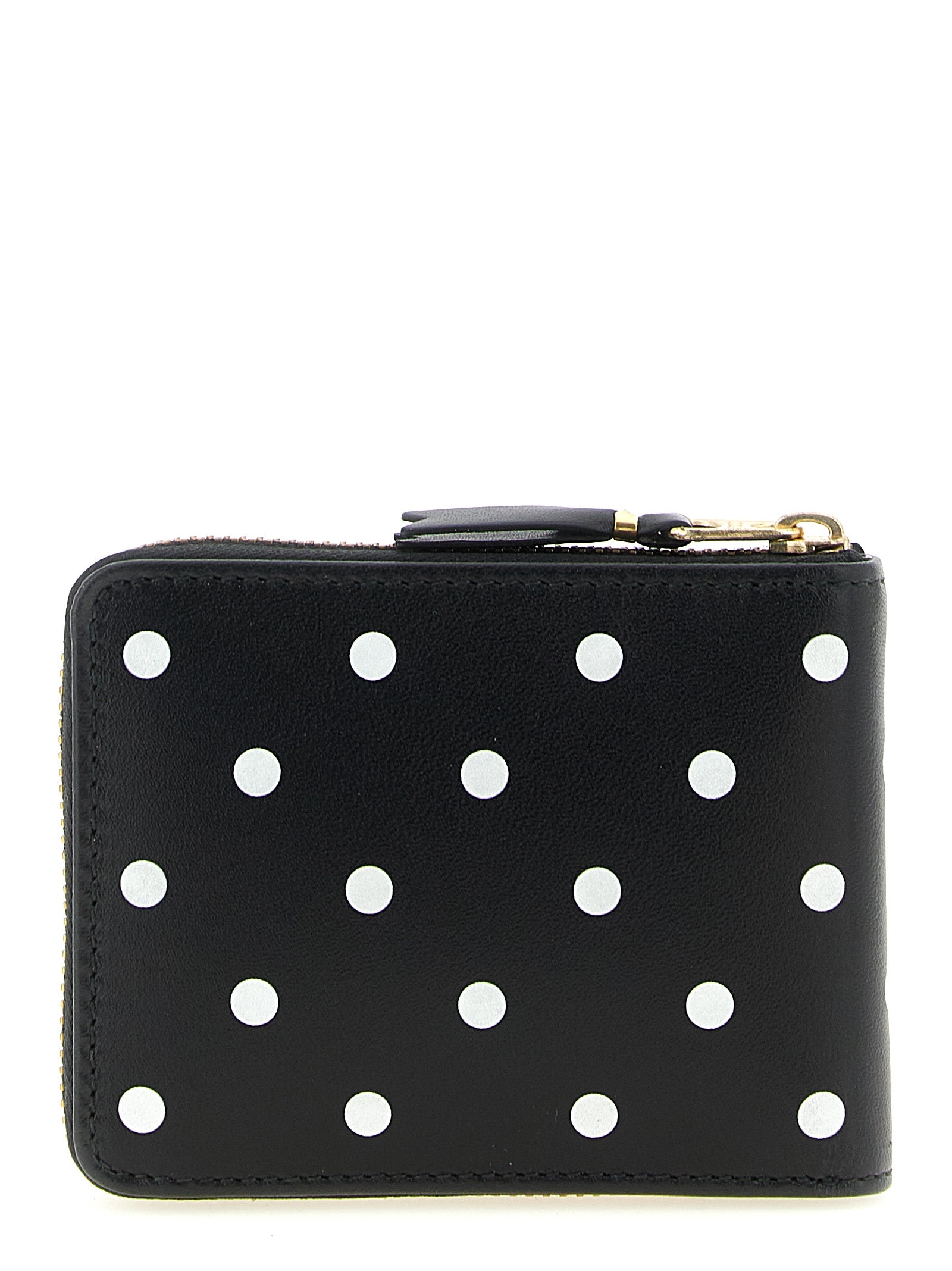 Comme Des Garcons Wallet Women's Polka Dots Printed Wallet