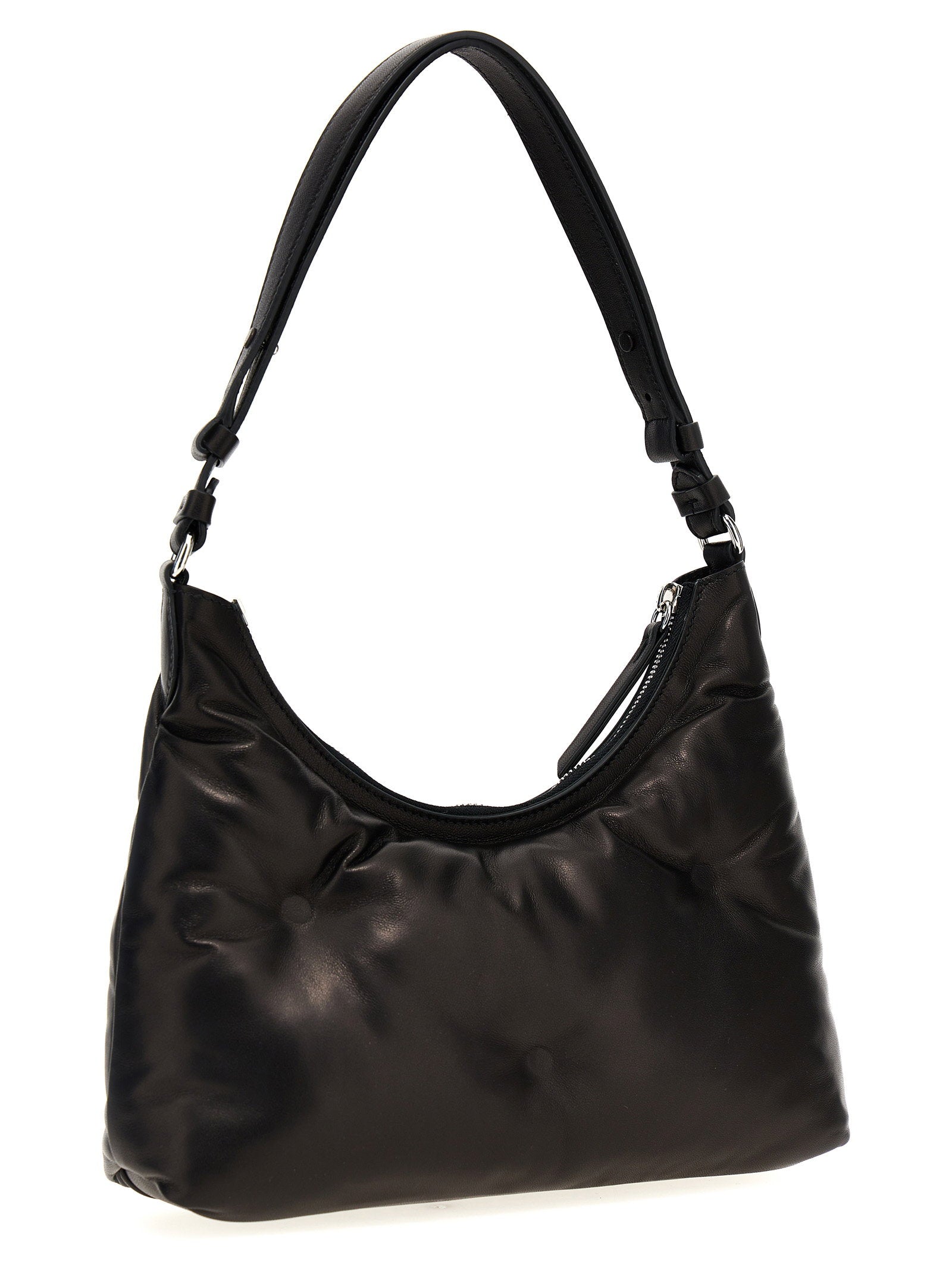 Maison Margiela Women's Shoulder Bag Glam Slam Hobo Small