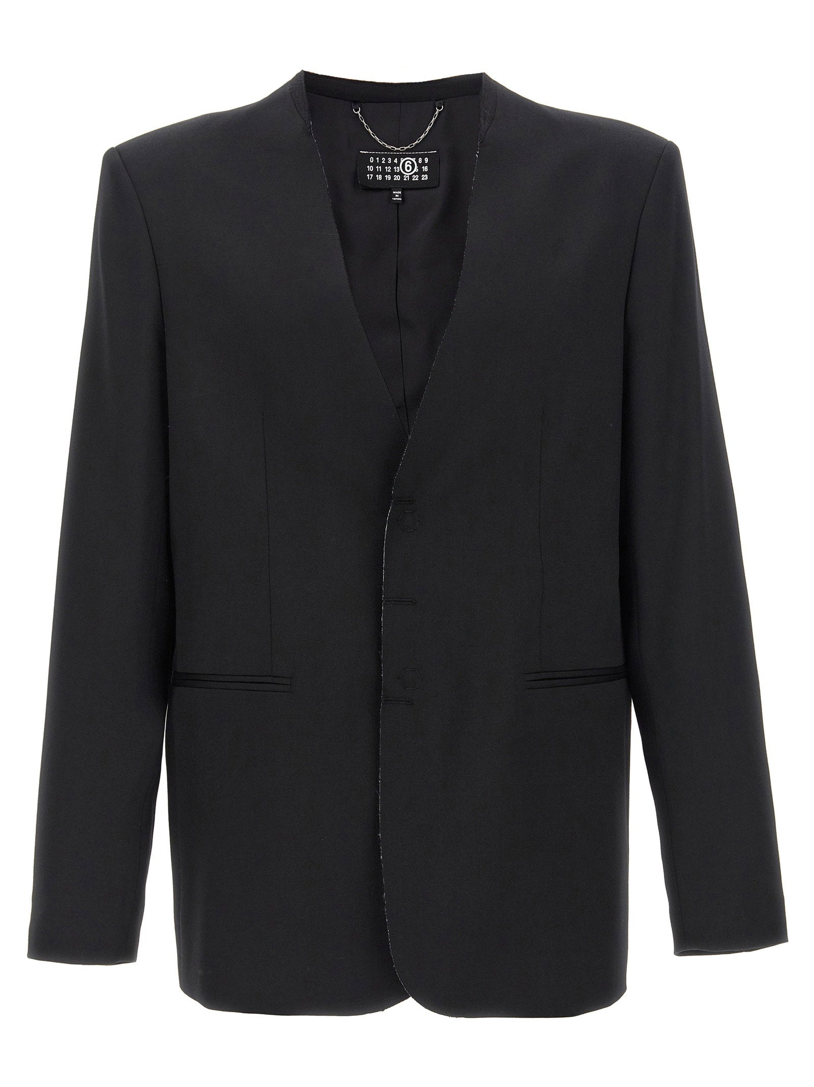 Mm6 Maison Margiela Men's Single-Breasted Blazer