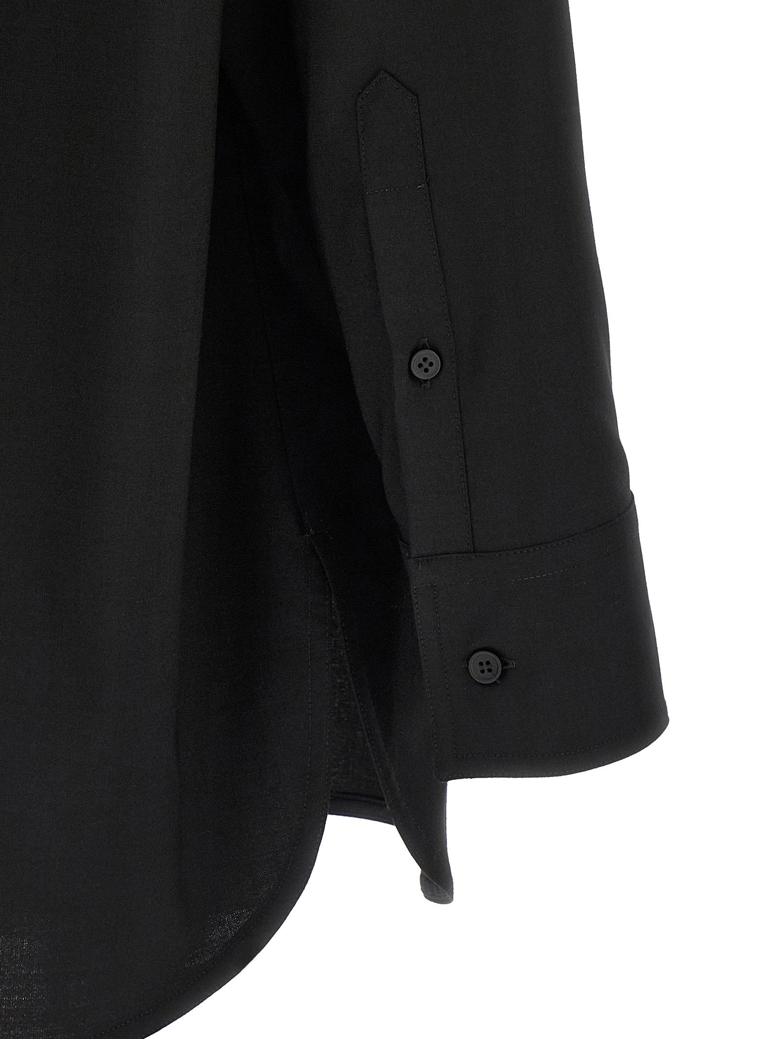 Mm6 Maison Margiela Men's Jacquard Label Shirt