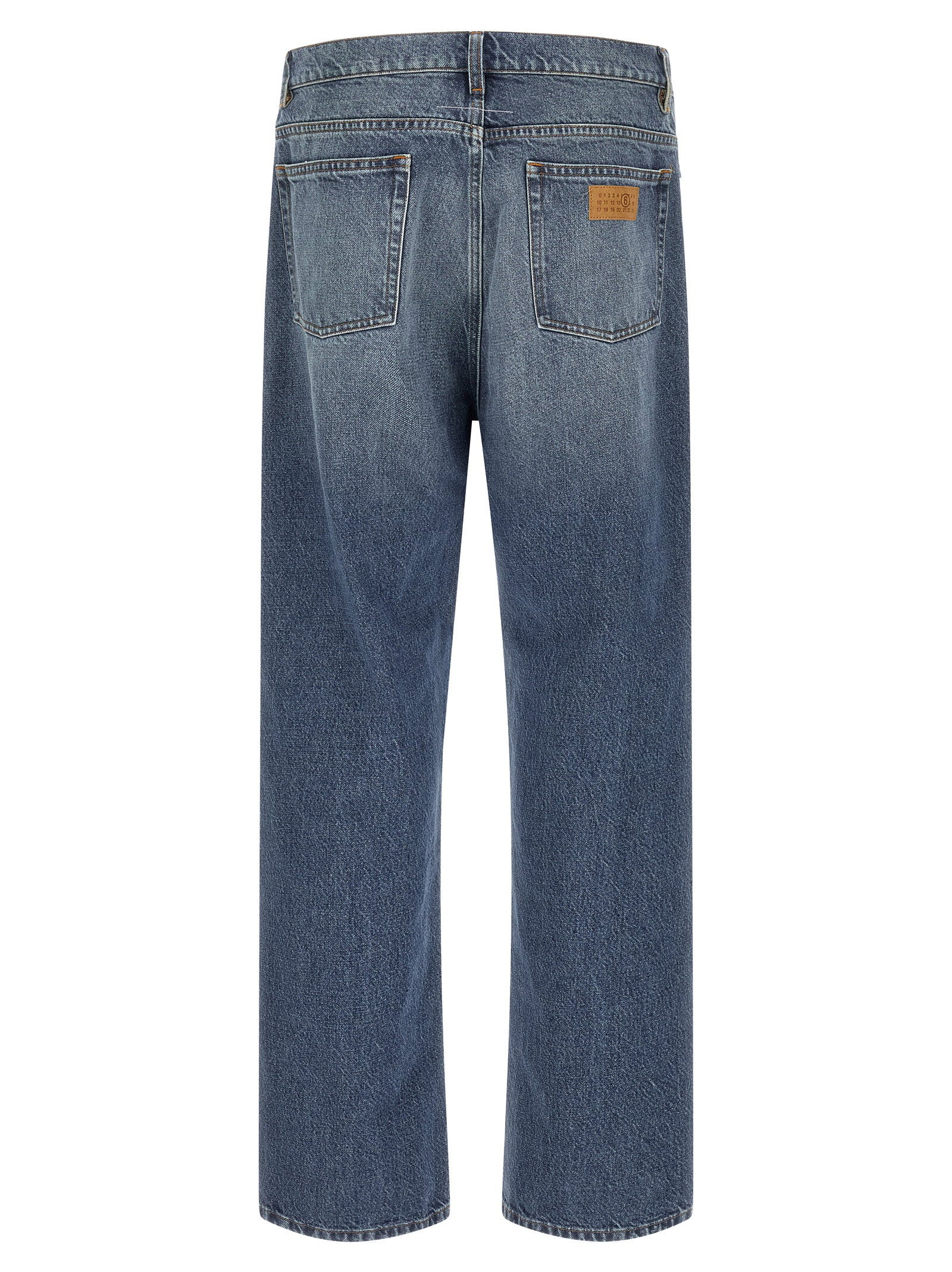 Mm6 Maison Margiela Men's Straight Leg Jeans