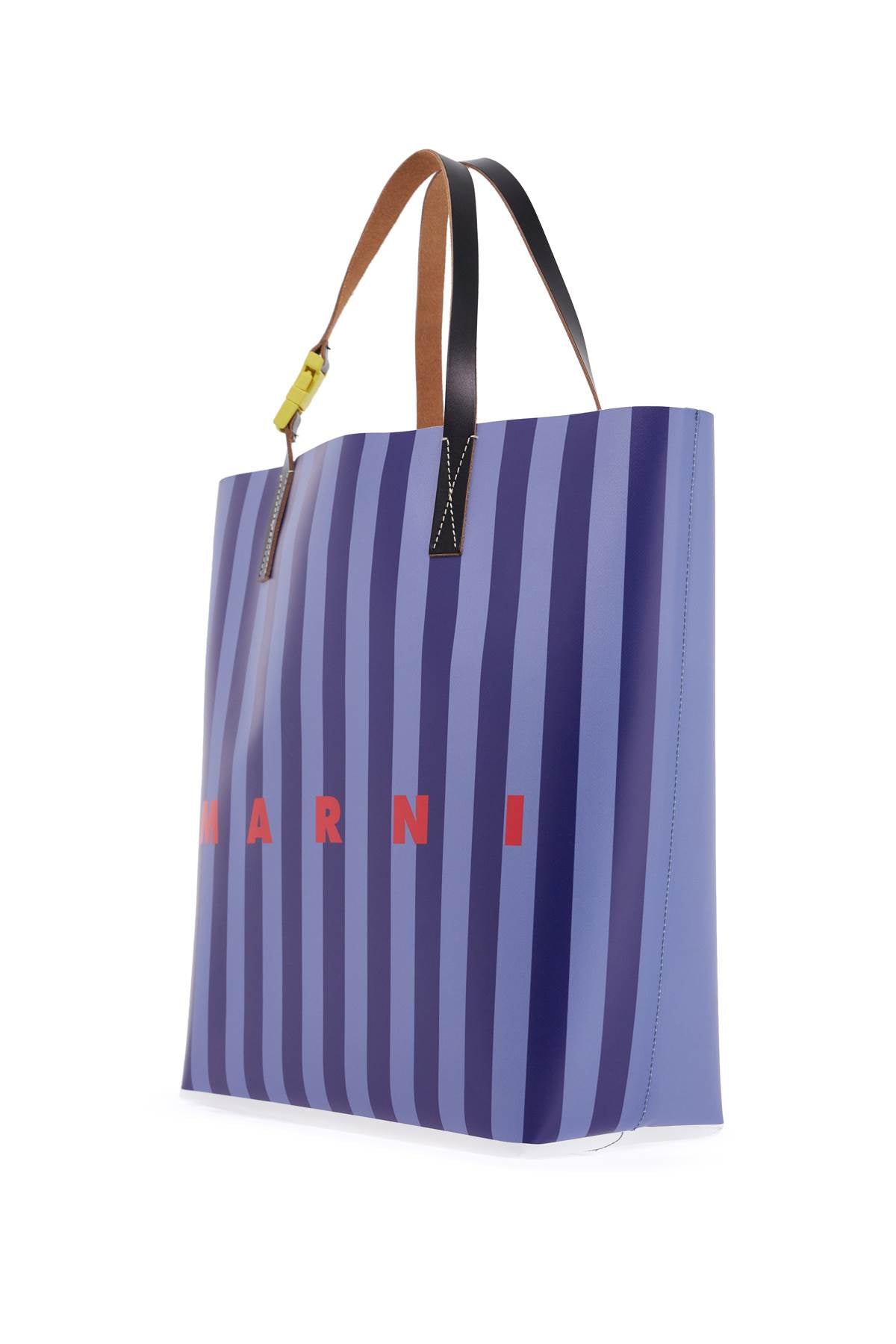 Marni Men's Striped Tribeca Tote Bag