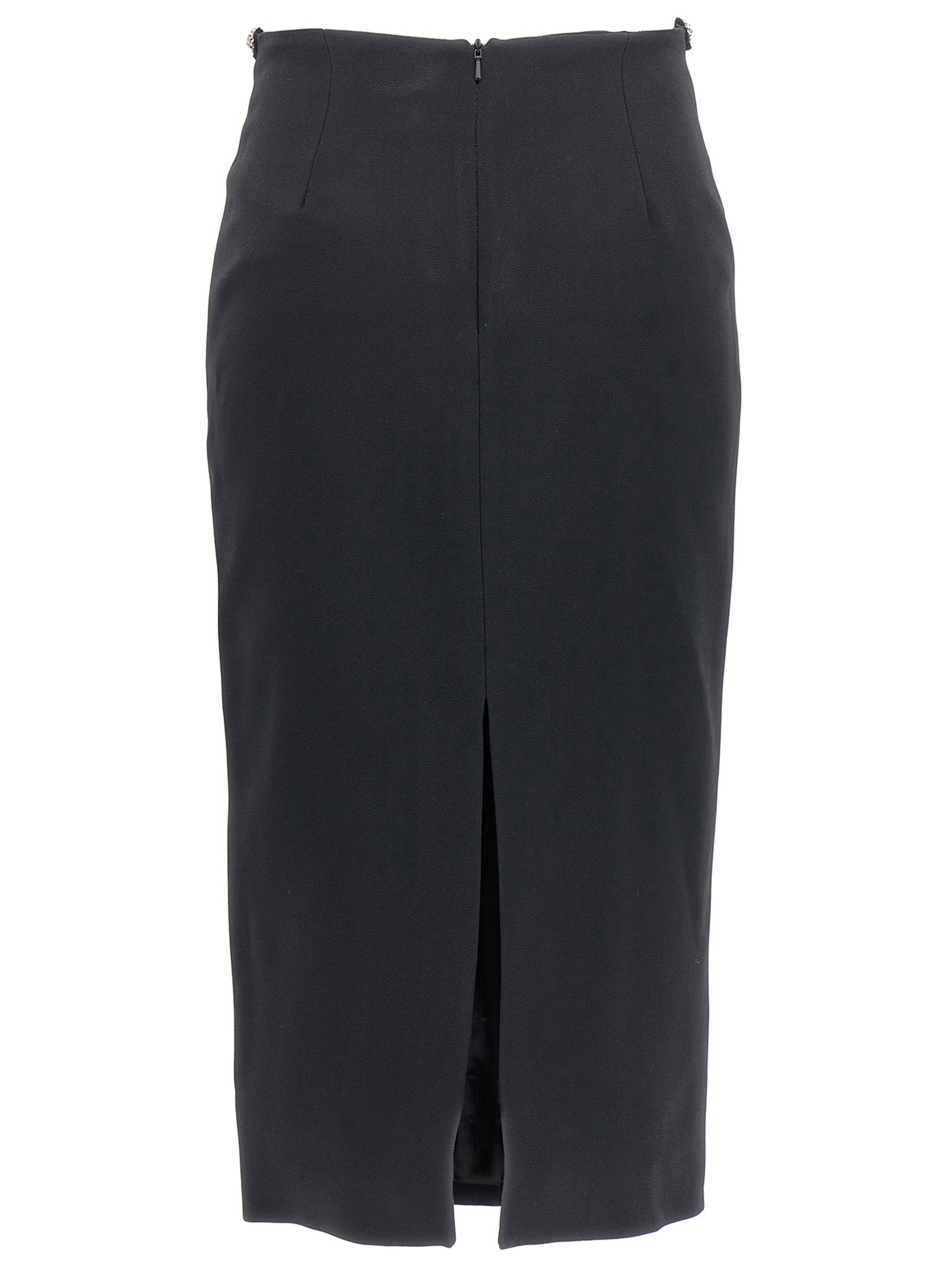 David Koma Women's Puffer Circle Embroidery Skirt