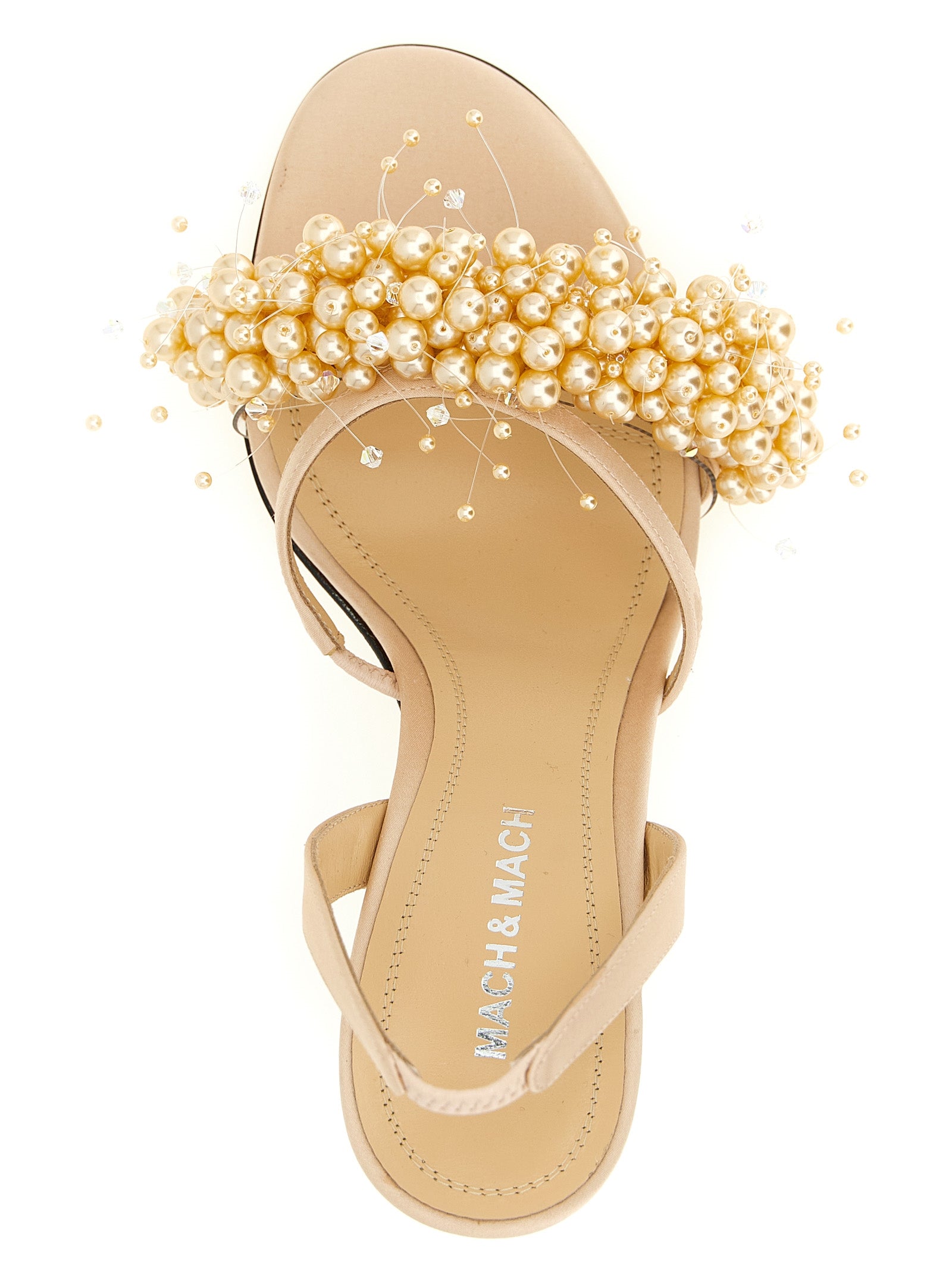 Mach & Mach Women's Floating Pearl Sandals