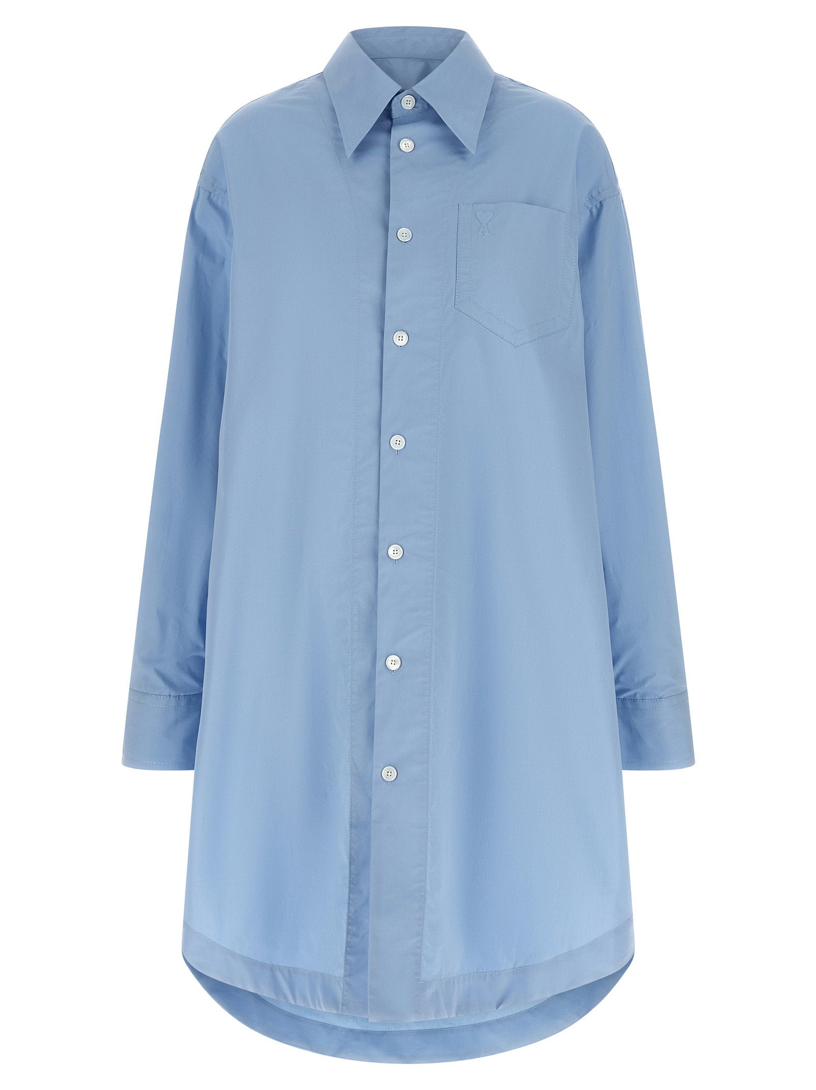 Ami Paris Women's Ami De Coeur Shirt Dress