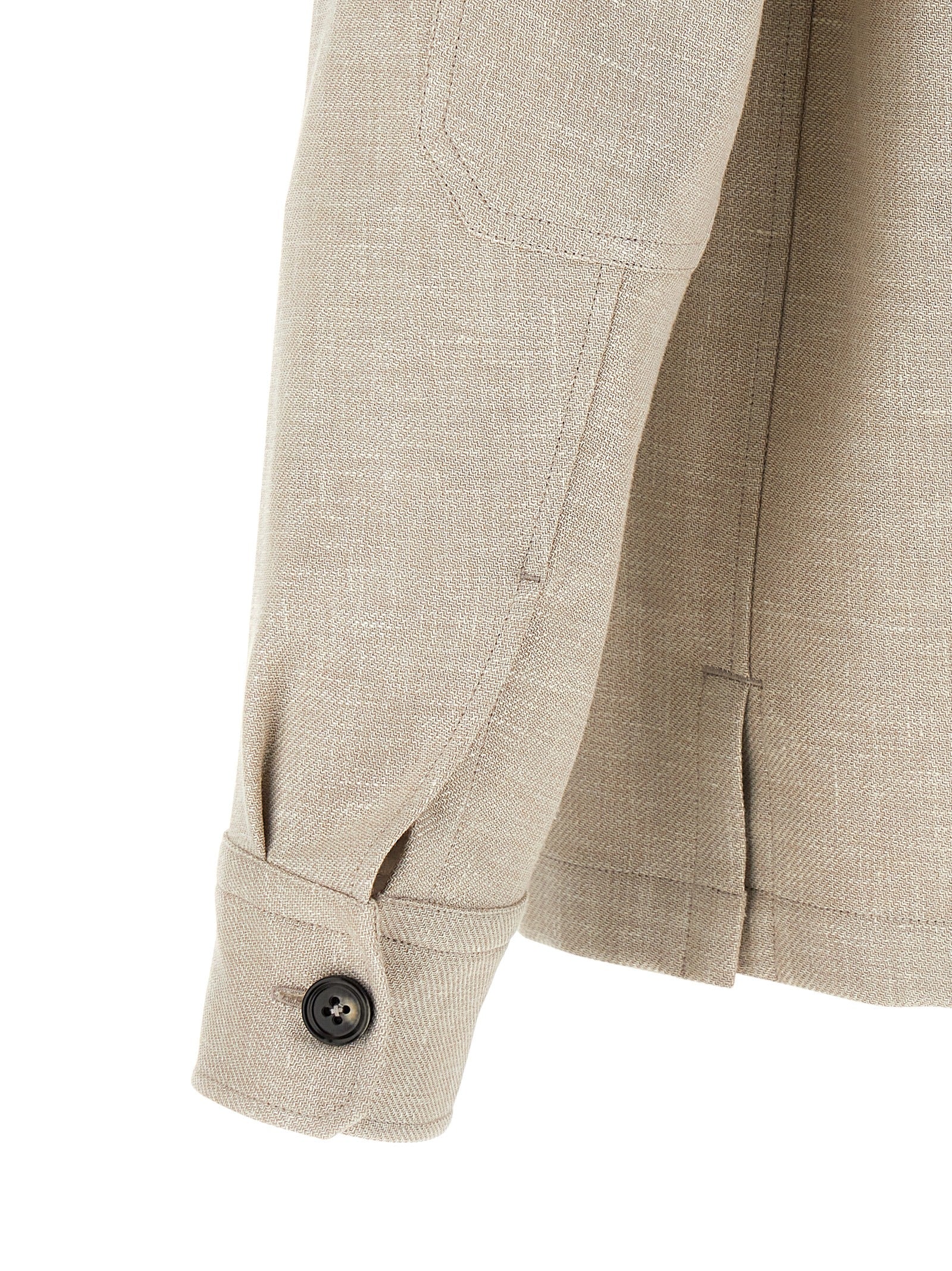 Zegna Men's Crossover Overshirt