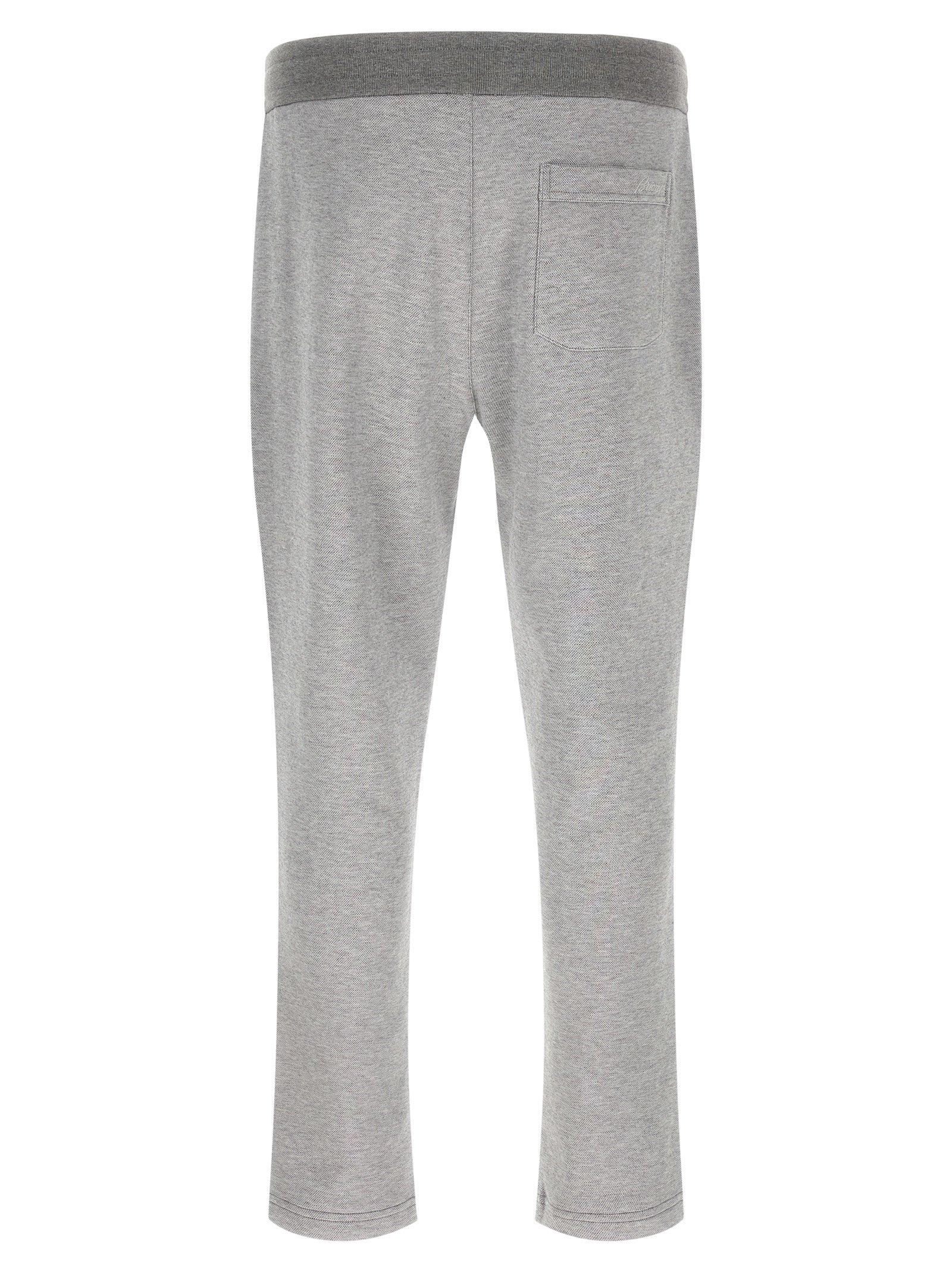 Brioni Men's Piqué Cotton Joggers
