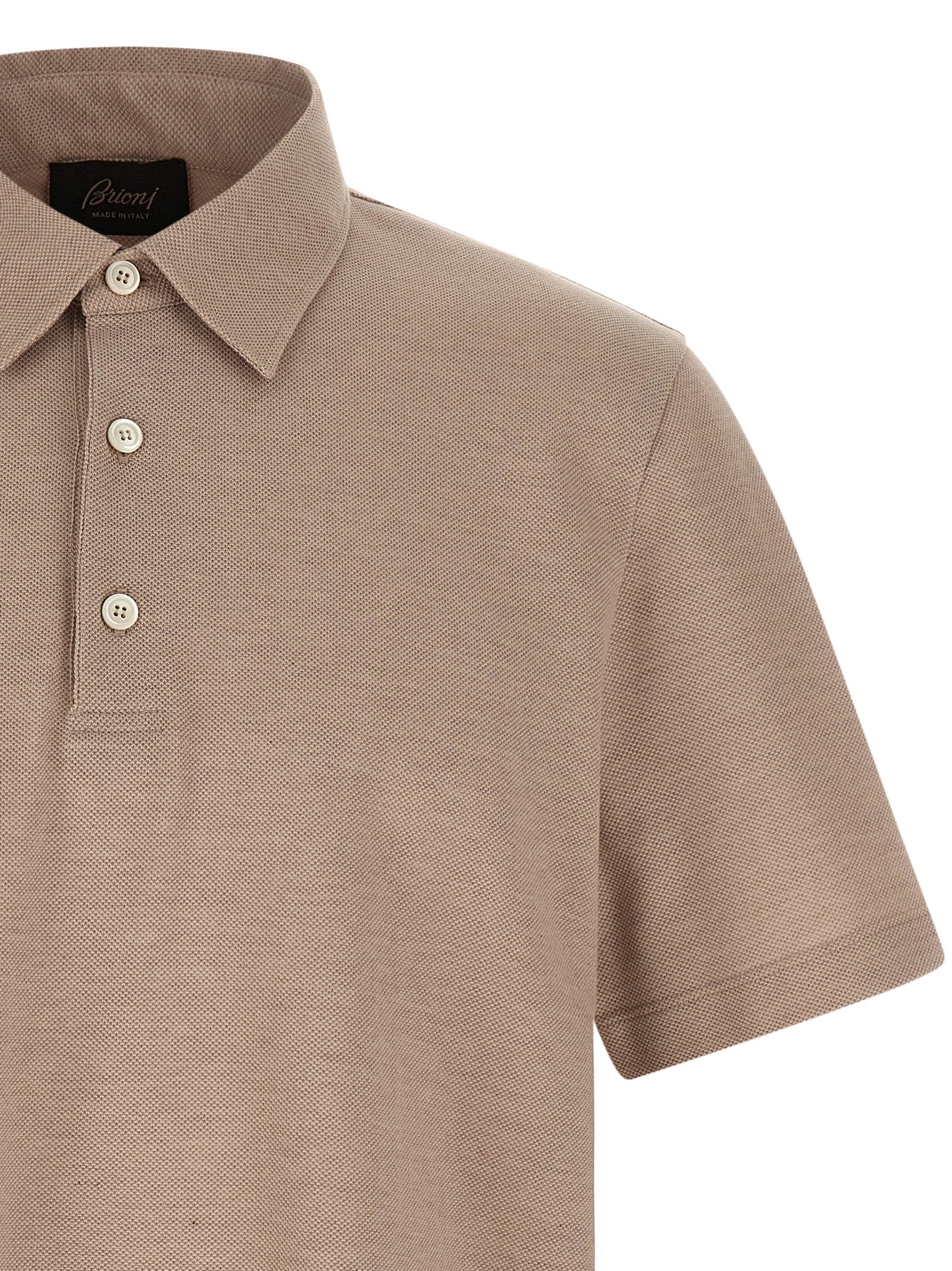 Brioni Men's Cotton Polo Shirt