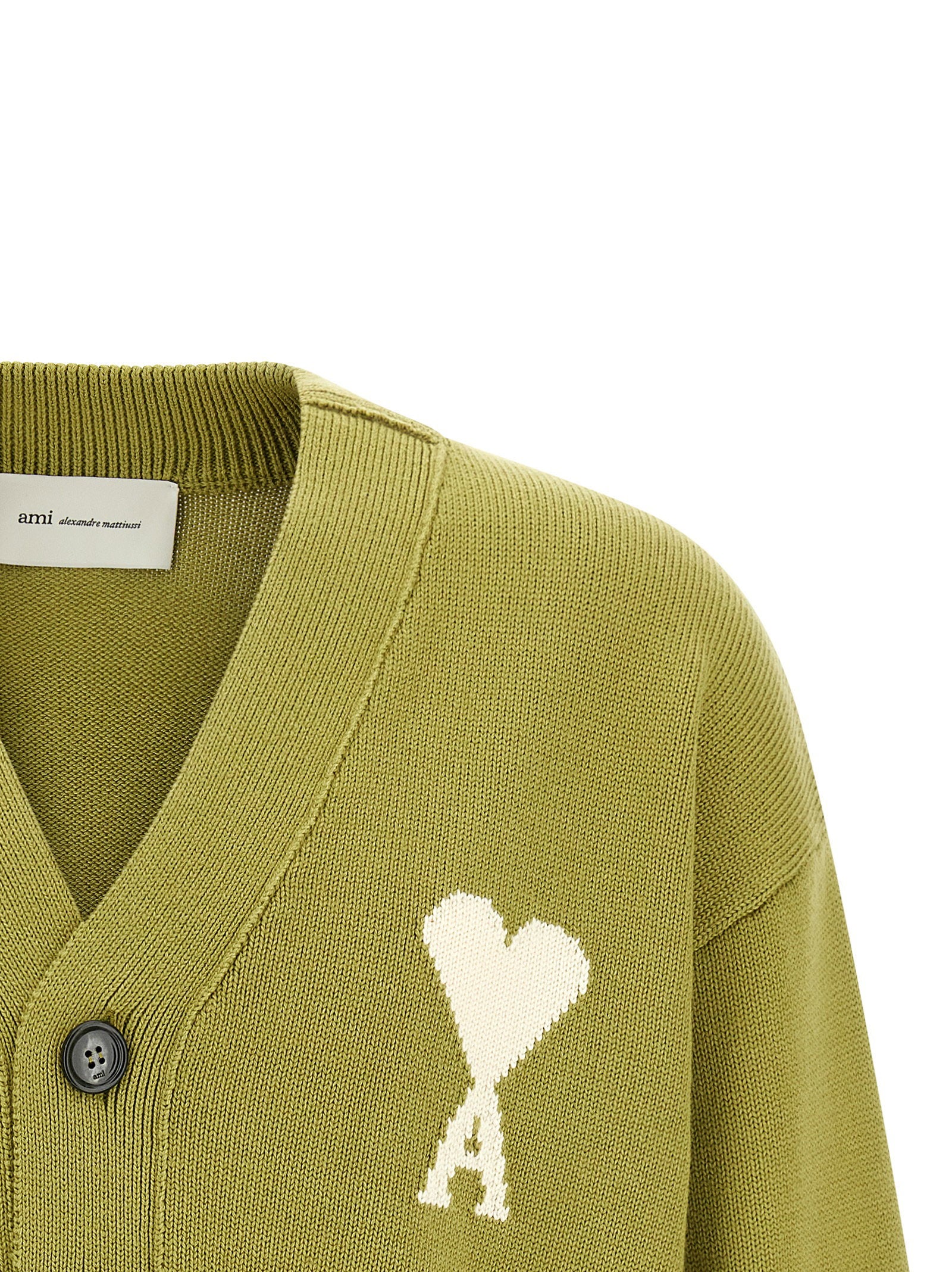 Ami Paris Men's Ami De Coeur Cardigan