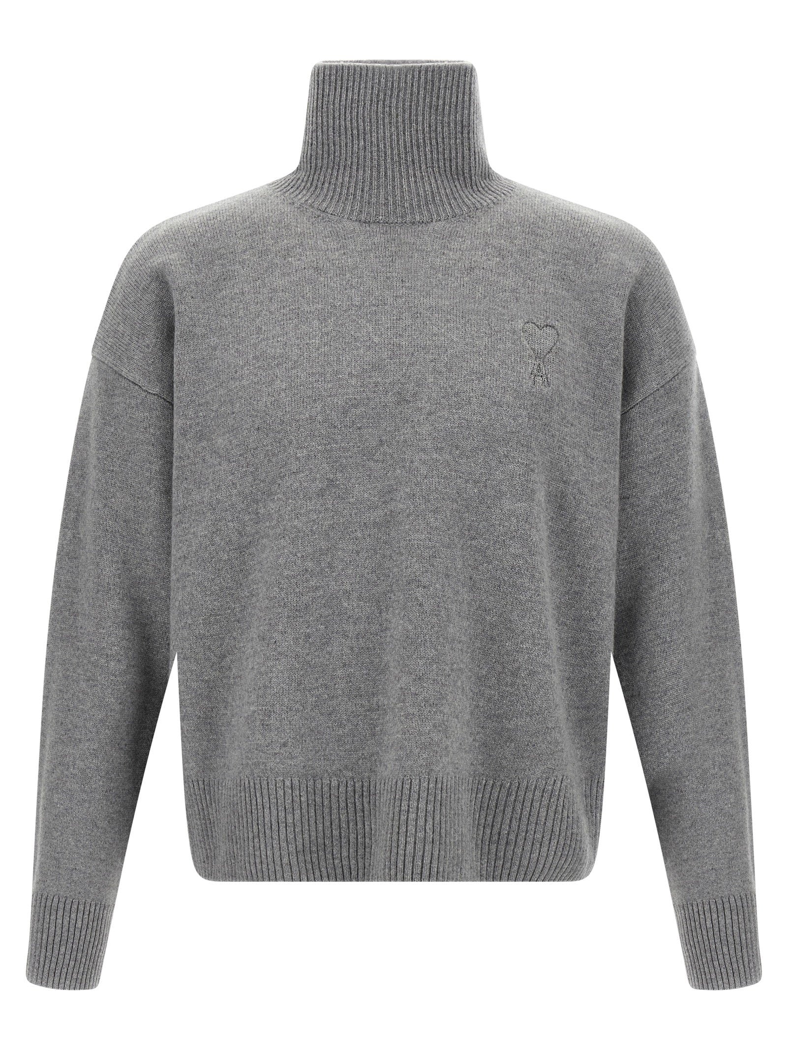 Ami Paris Men's Puff Logo Sweater