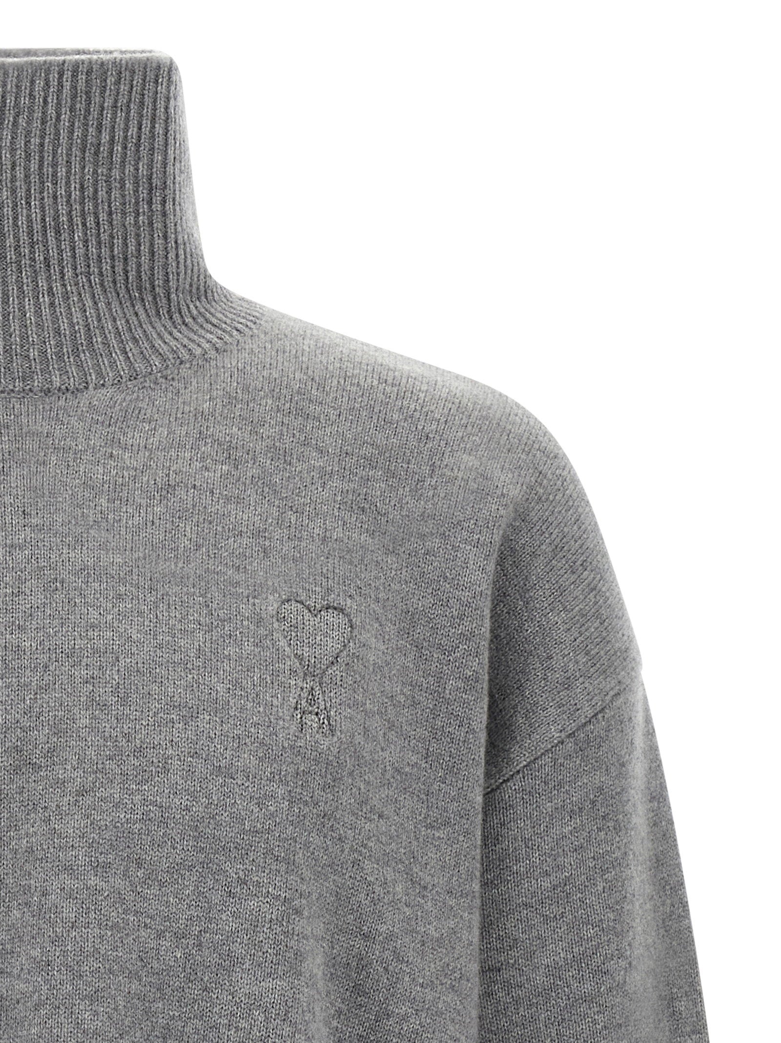 Ami Paris Men's Puff Logo Sweater