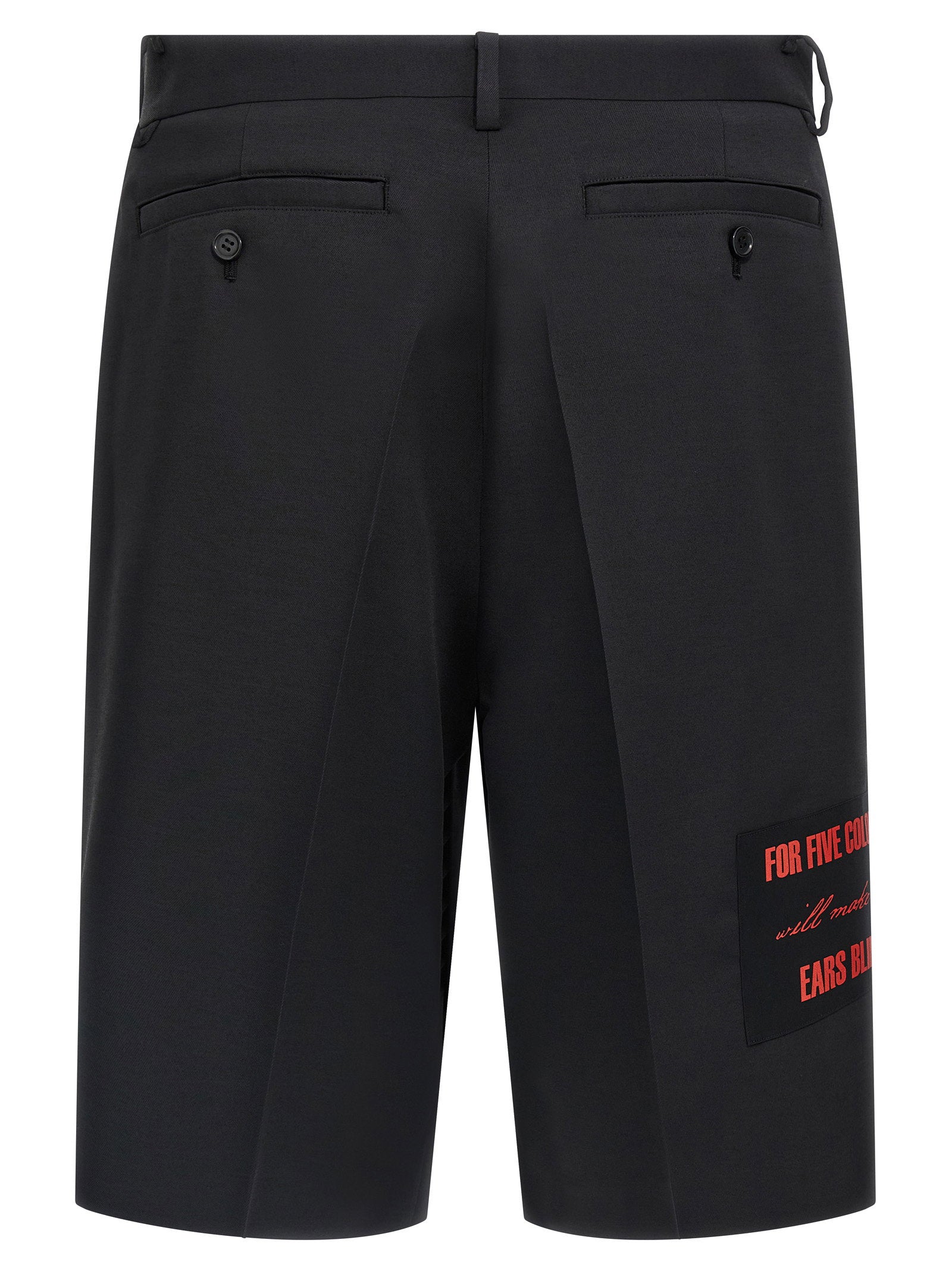 Undercover Men's Patch Bermuda Shorts