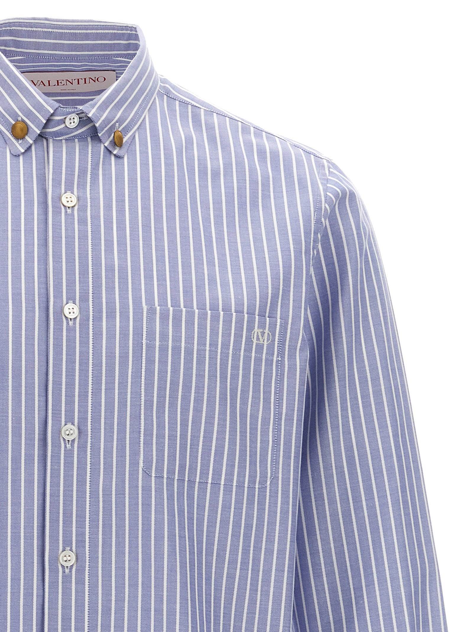 Valentino Garavani Men's Striped Shirt