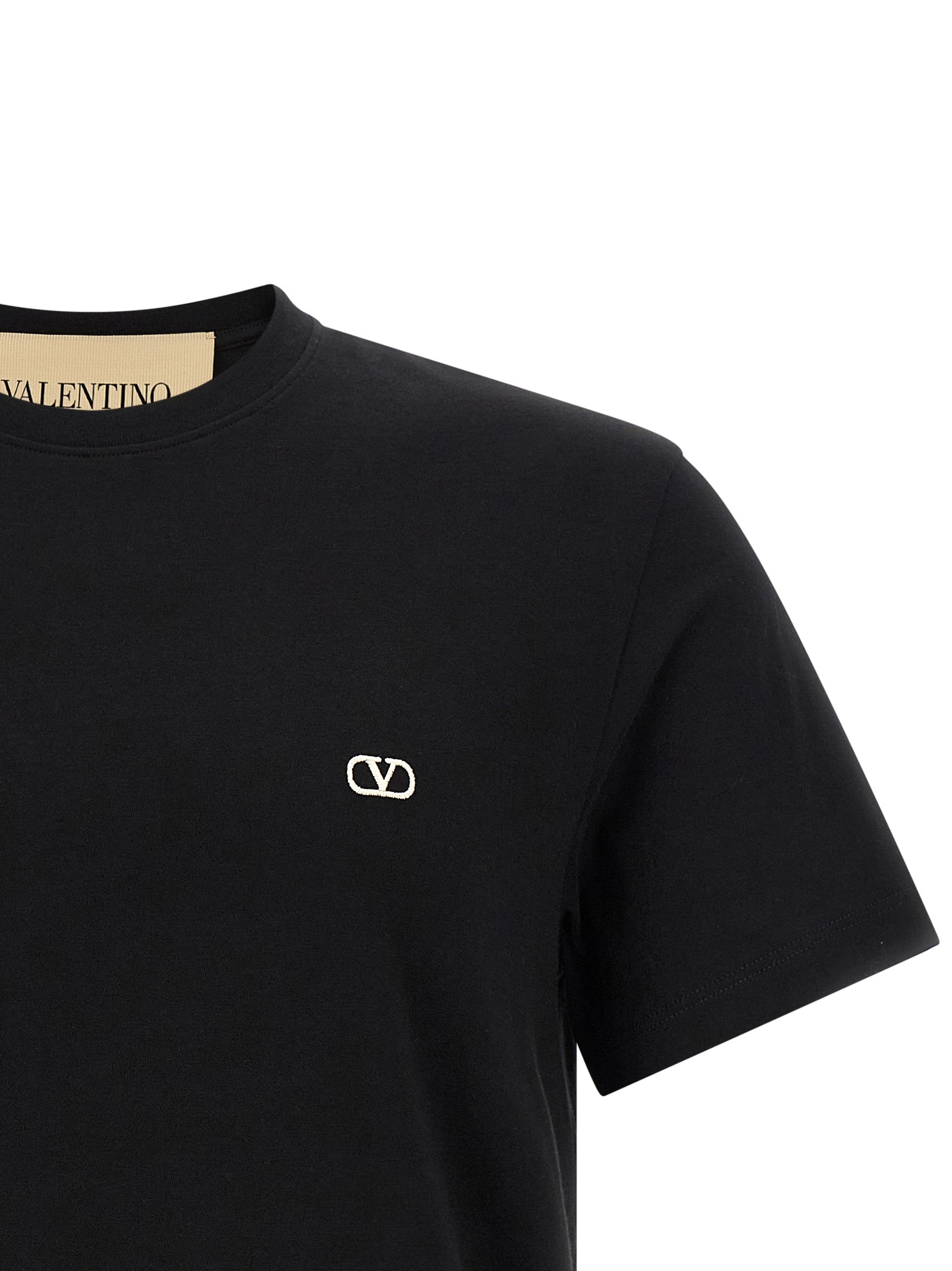 Valentino Garavani Men's Vlogo Embroidery T-Shirt