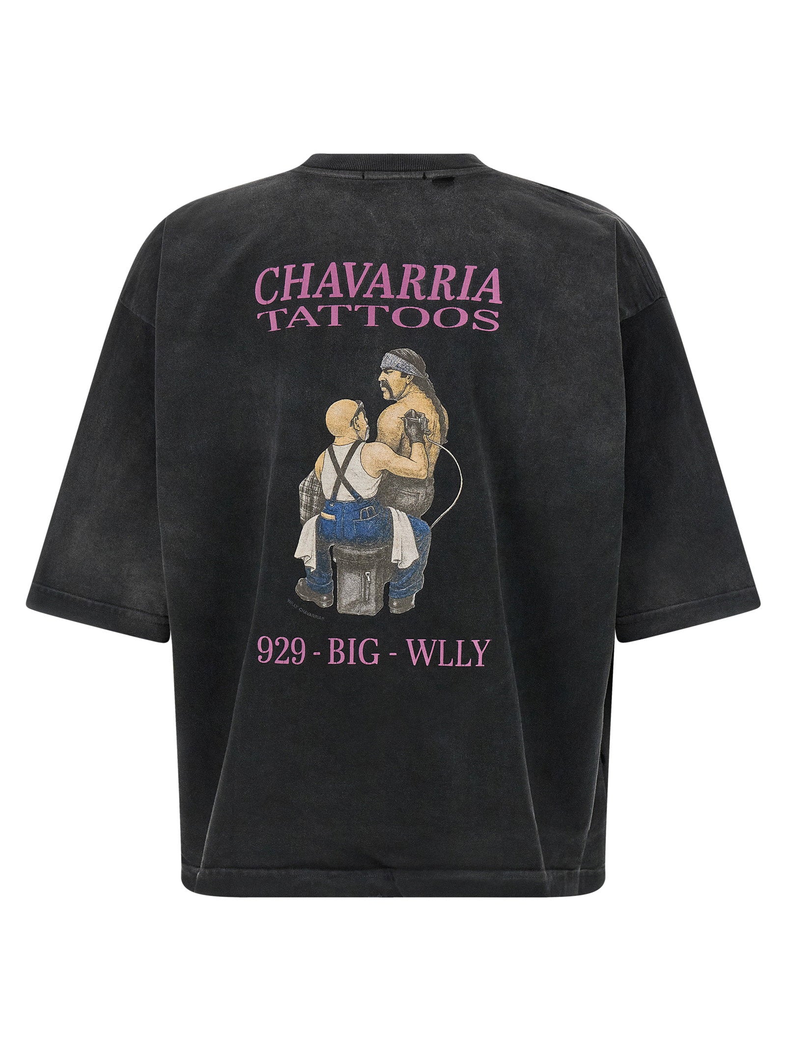 Willy Chavarria Men's Willy Tattoo - Buffalo Tee T-Shirt