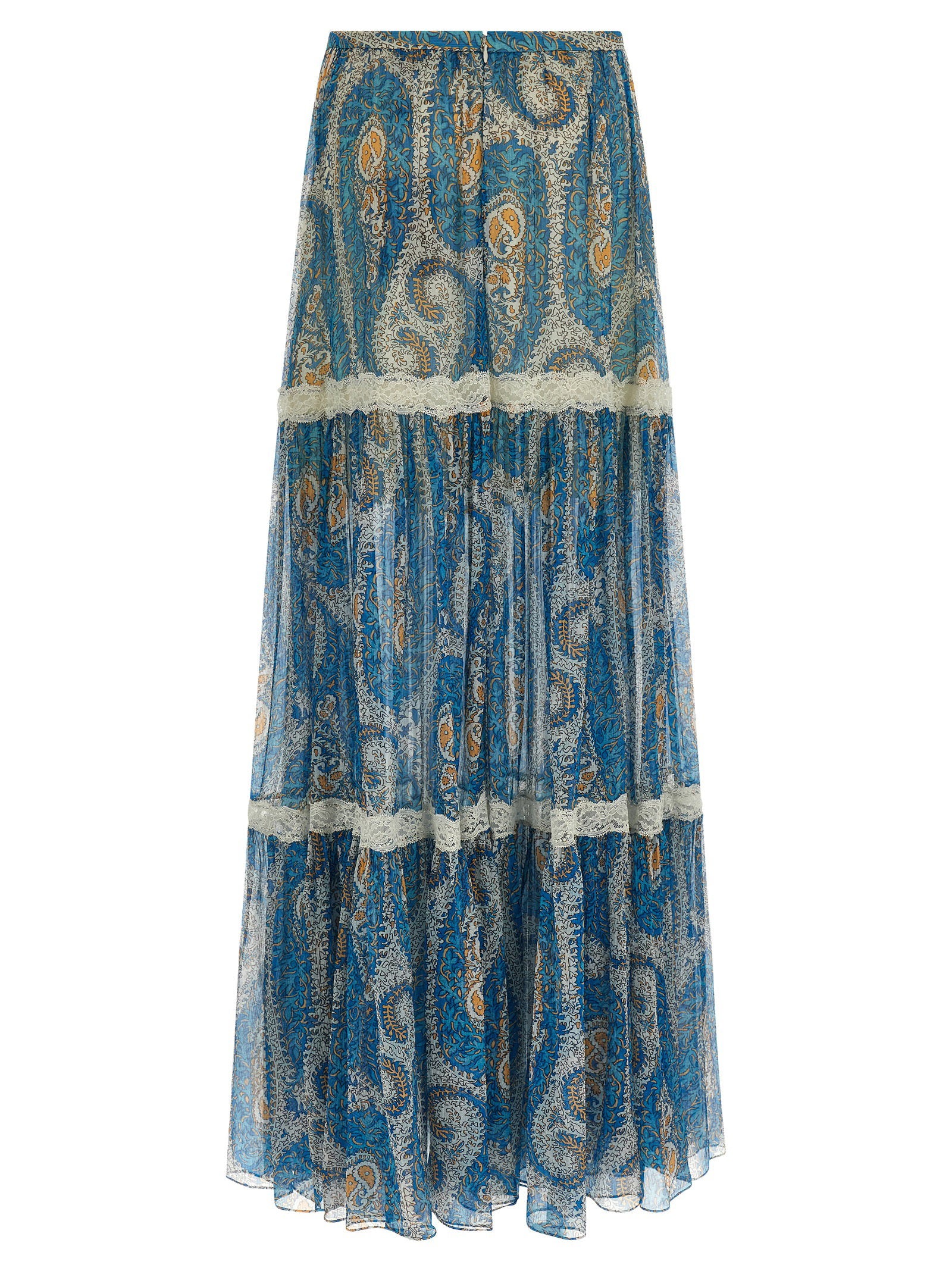 Etro Women's Lace Insert Skirt
