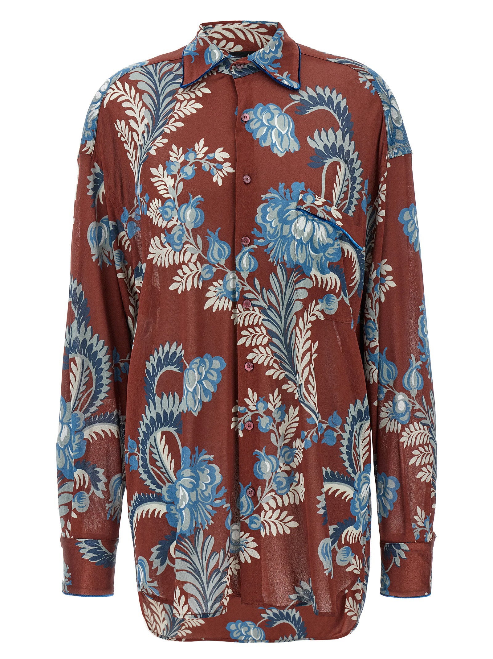 Etro Women's Floral Foliage Shirt