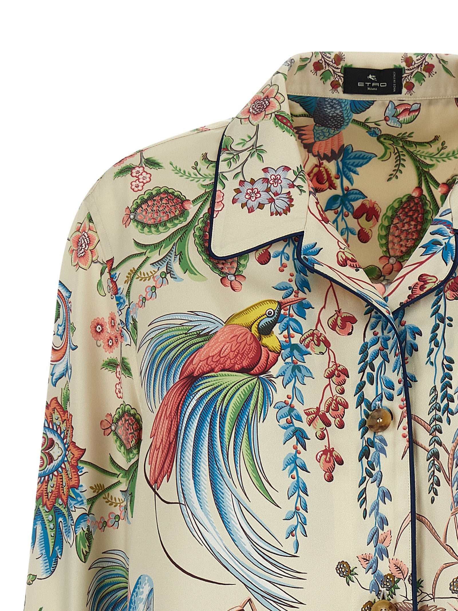Etro Women's Flora E Fauna Print Shirt