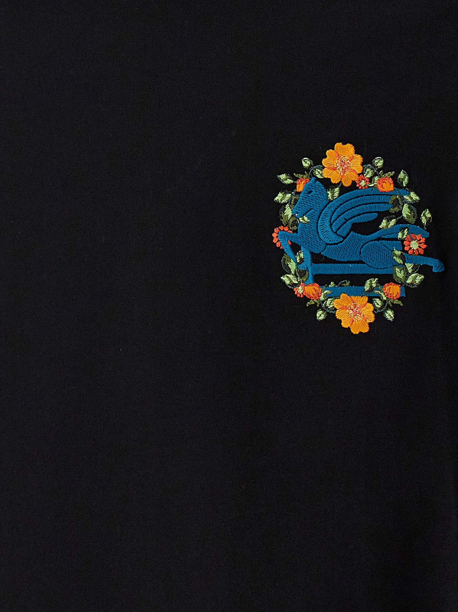 Etro Women's Logo Embroidery T-Shirt