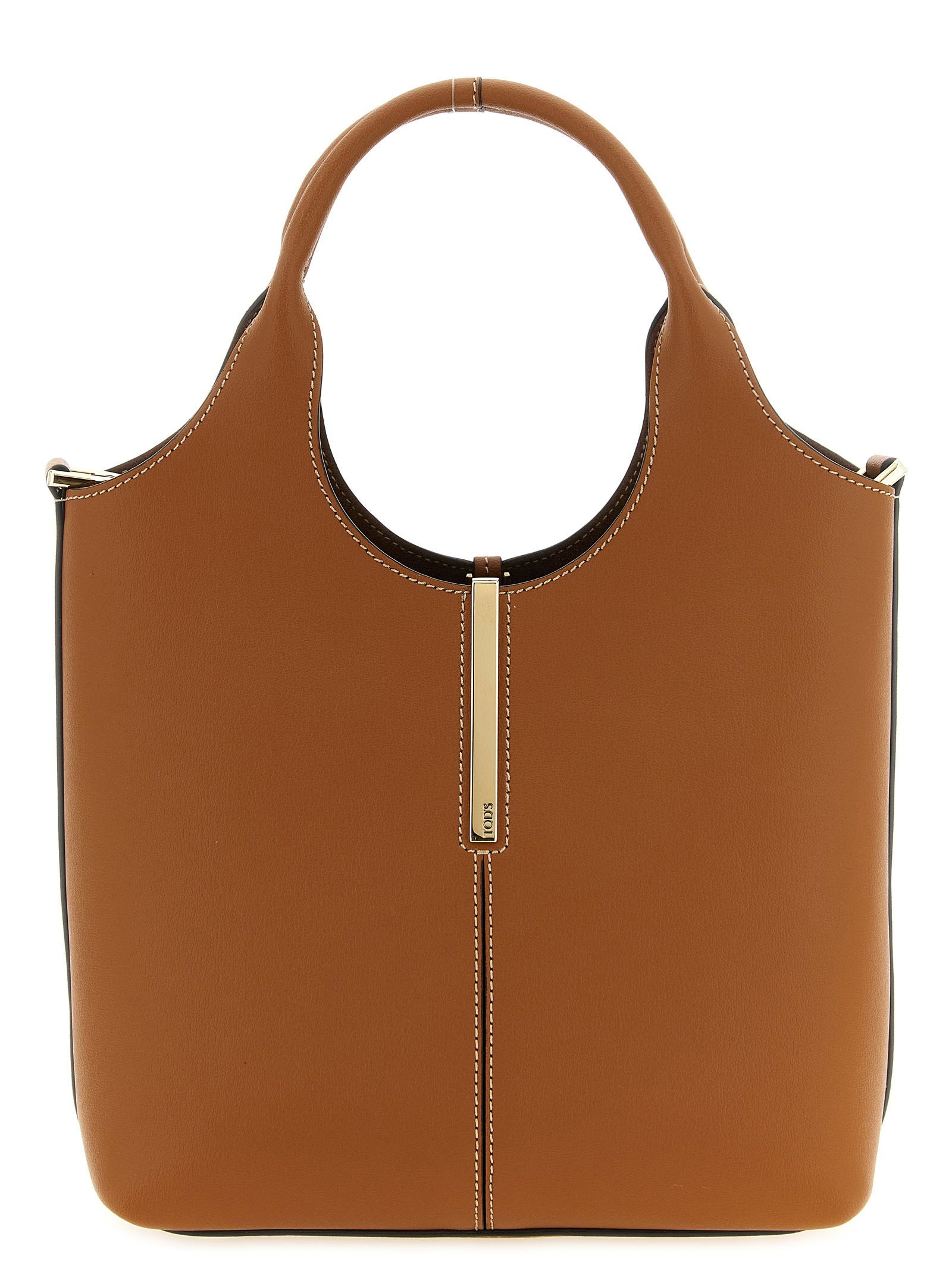 Tod's Women's Mini Metal Plate Shopping Bag