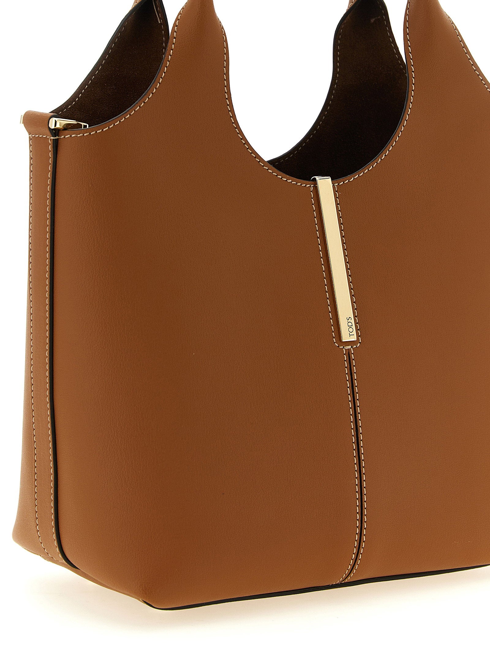 Tod's Women's Mini Metal Plate Shopping Bag